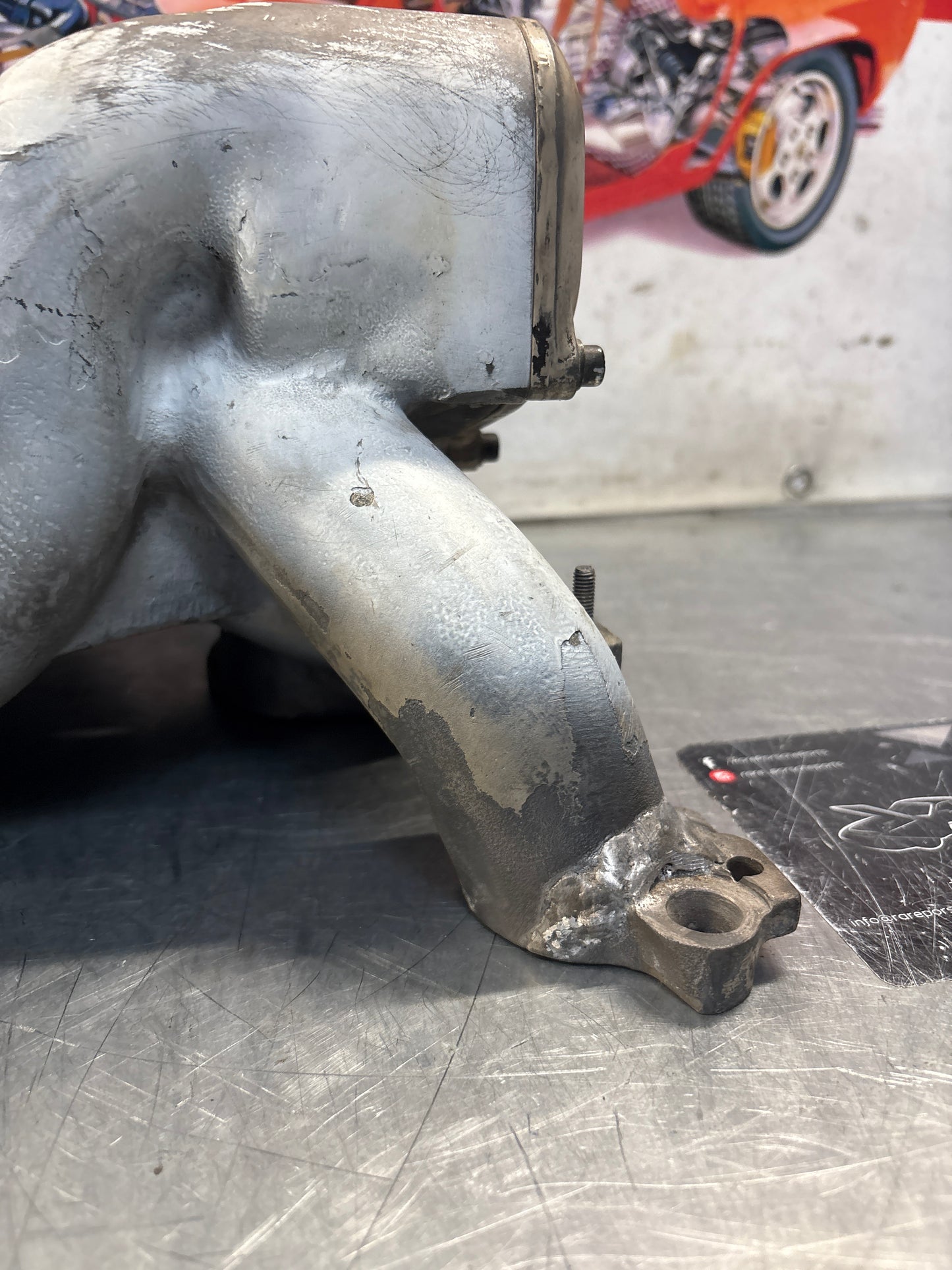 Porsche 928 S4 Intake manifold, used 9281105462R