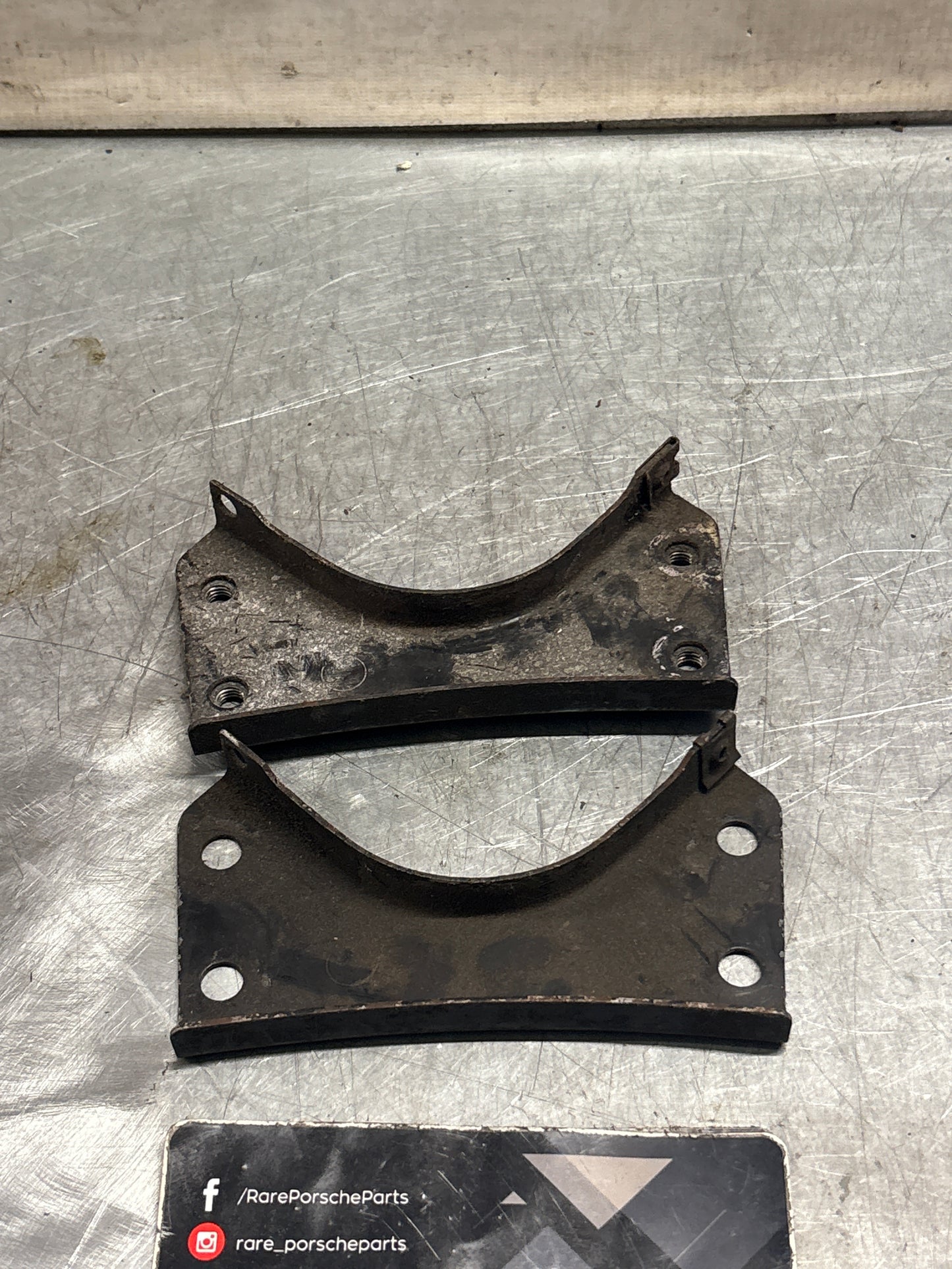 Porsche 924S/ late 944 transverse strut bracket, used 477803291