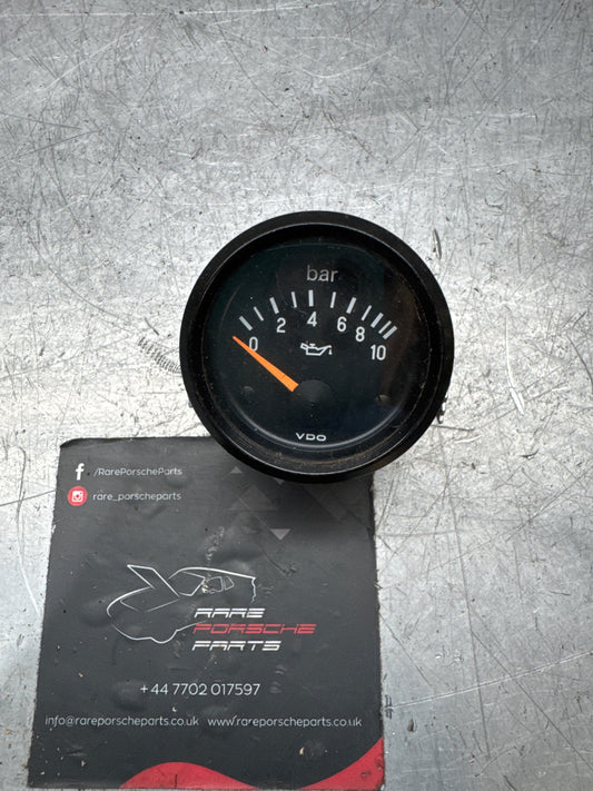 porsche 924 2.0 oil pressure gauge 10 bar. 477919551E used