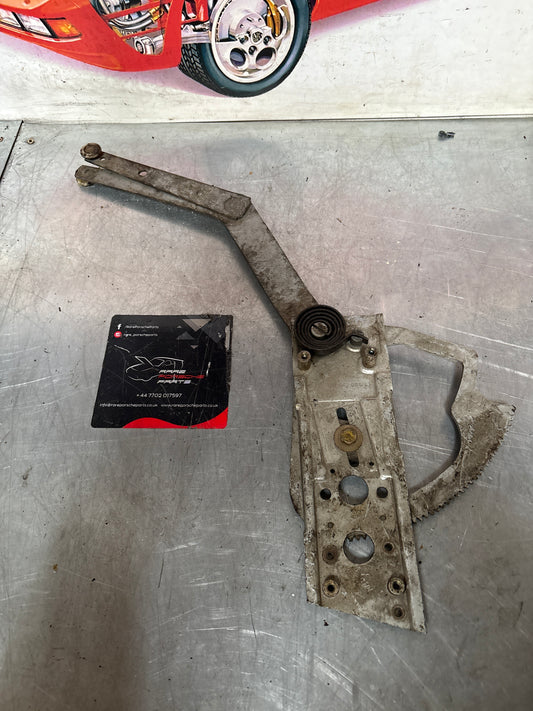 Porsche 911 964 Right side window regulator mechanism, used 91154200443