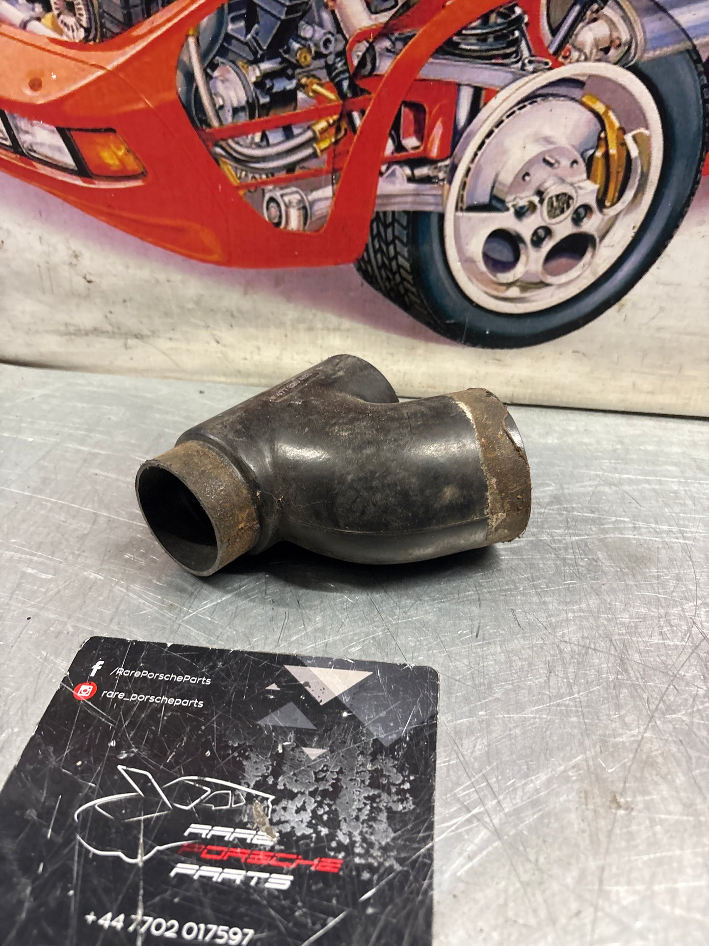 Porsche 924 Turbo Intermediate Piece, used 477820426