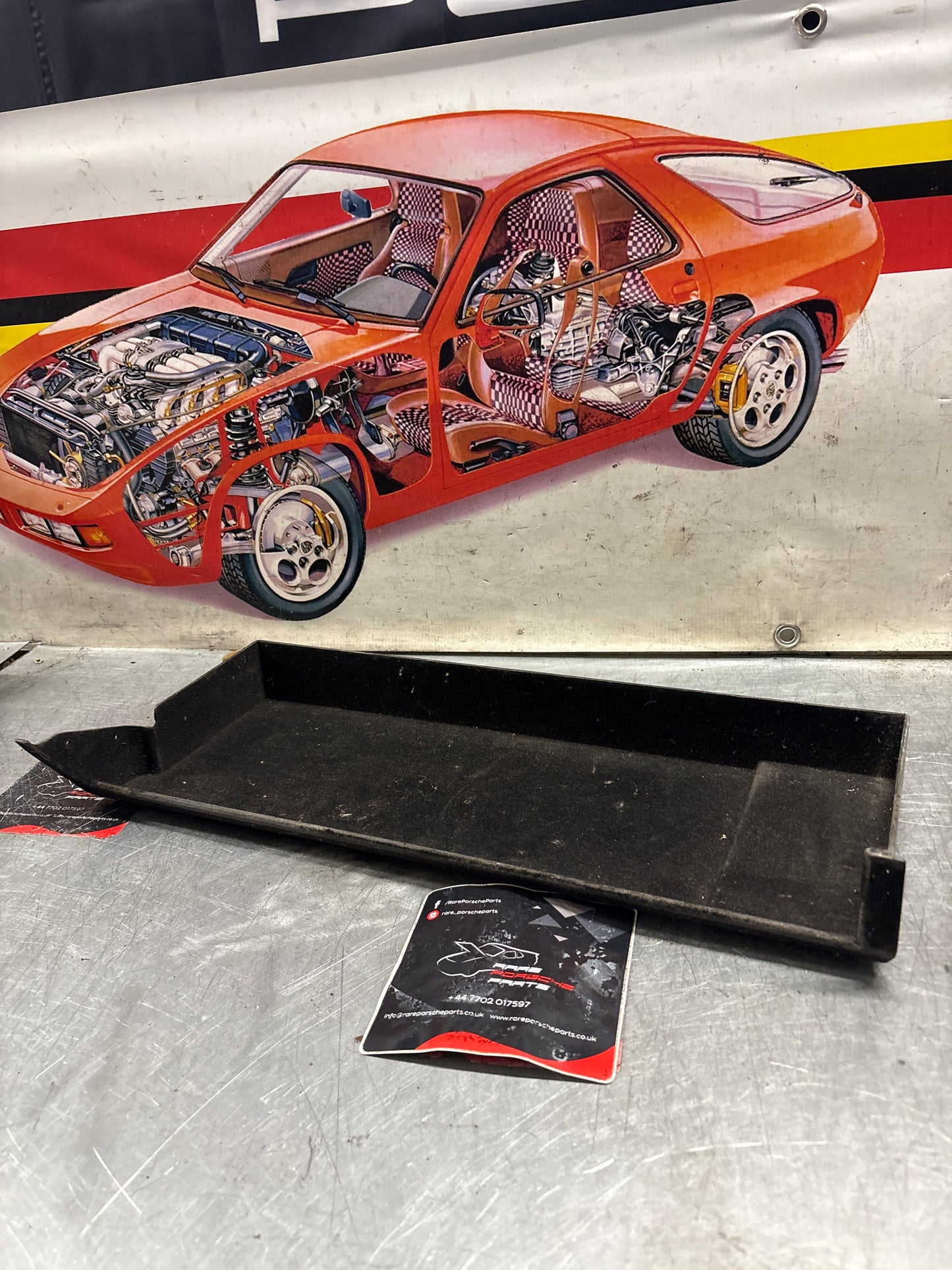 Porsche 924 944 under glove box shelf 477857836 LHD only, used