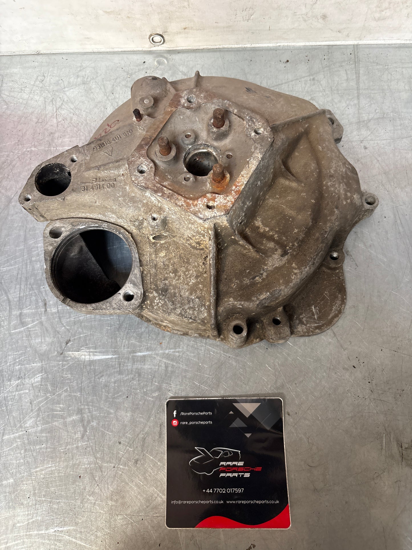 Porsche 924 Turbo bell housing, used 9311164015R