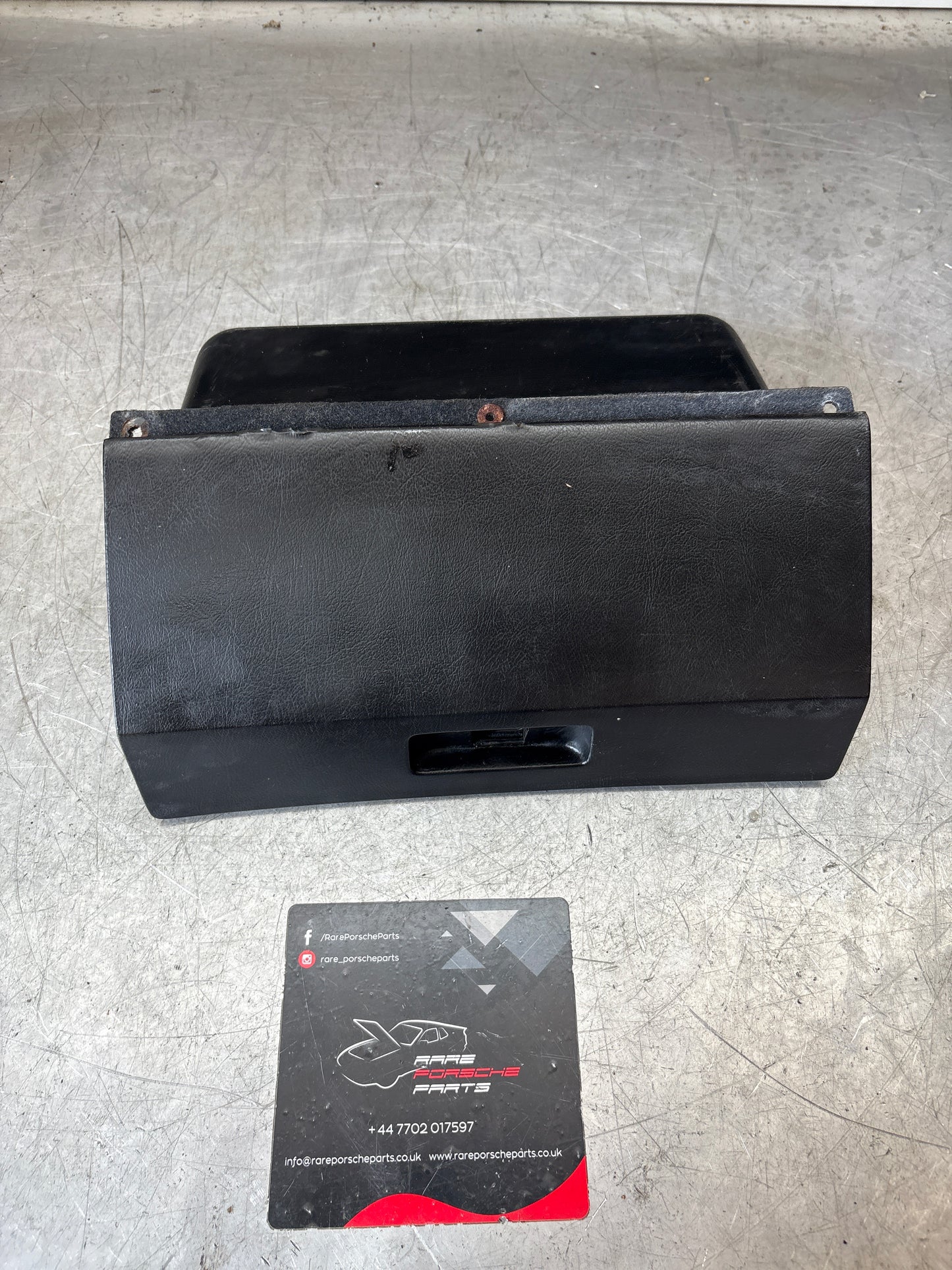 Porsche 924 glovebox with black door, used 477857095
