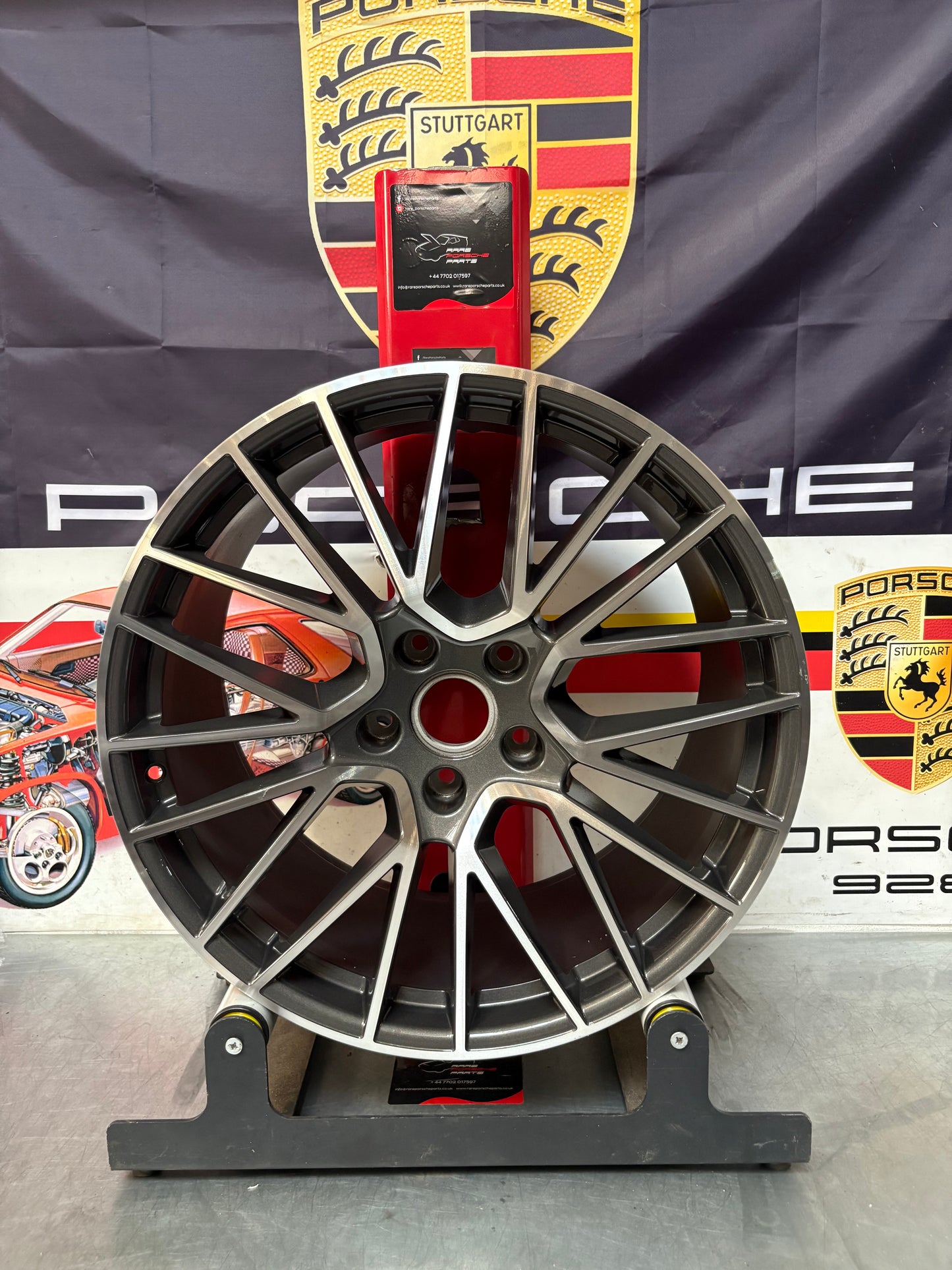 Porsche Cayenne RS spyder wheel, used in very nice condition, 9Y0601025BG, ET58, 11Jx21”