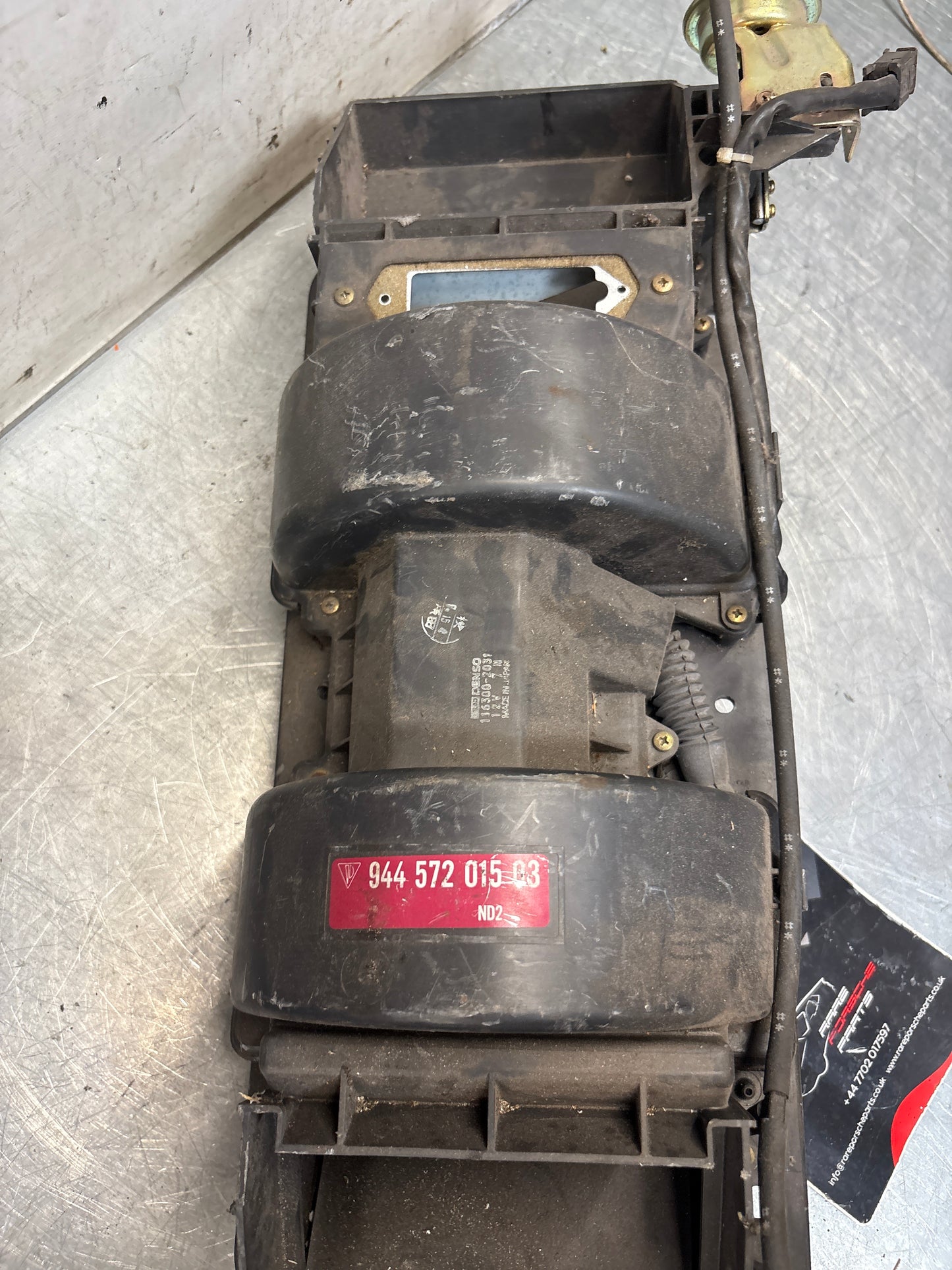 Porsche 944 heater box blower motor, used 94457201503