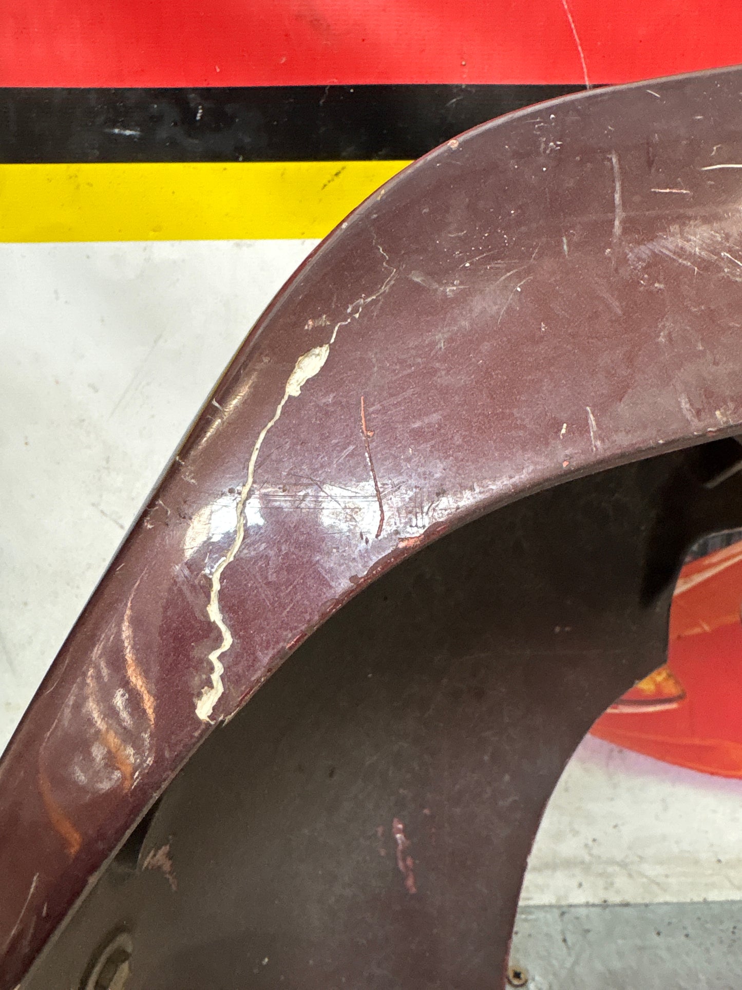 Porsche 944 rear bumper, used 93150538700