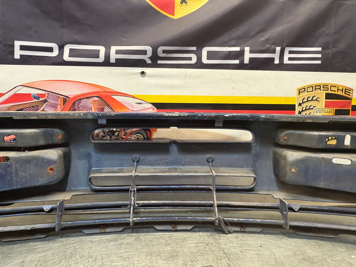 Porsche 944 S2 / Late turbo front bumper, used condition 95150537100