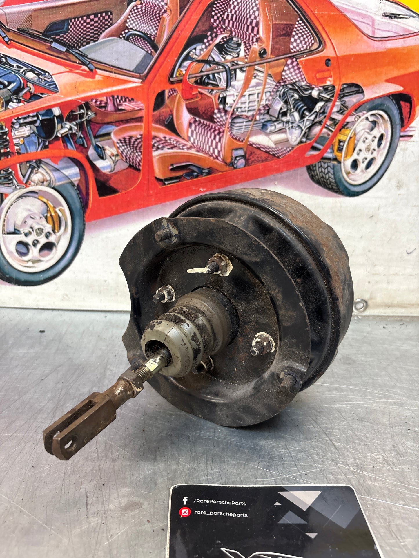 Porsche 924 1976-79 Brake booster, used 477612107F