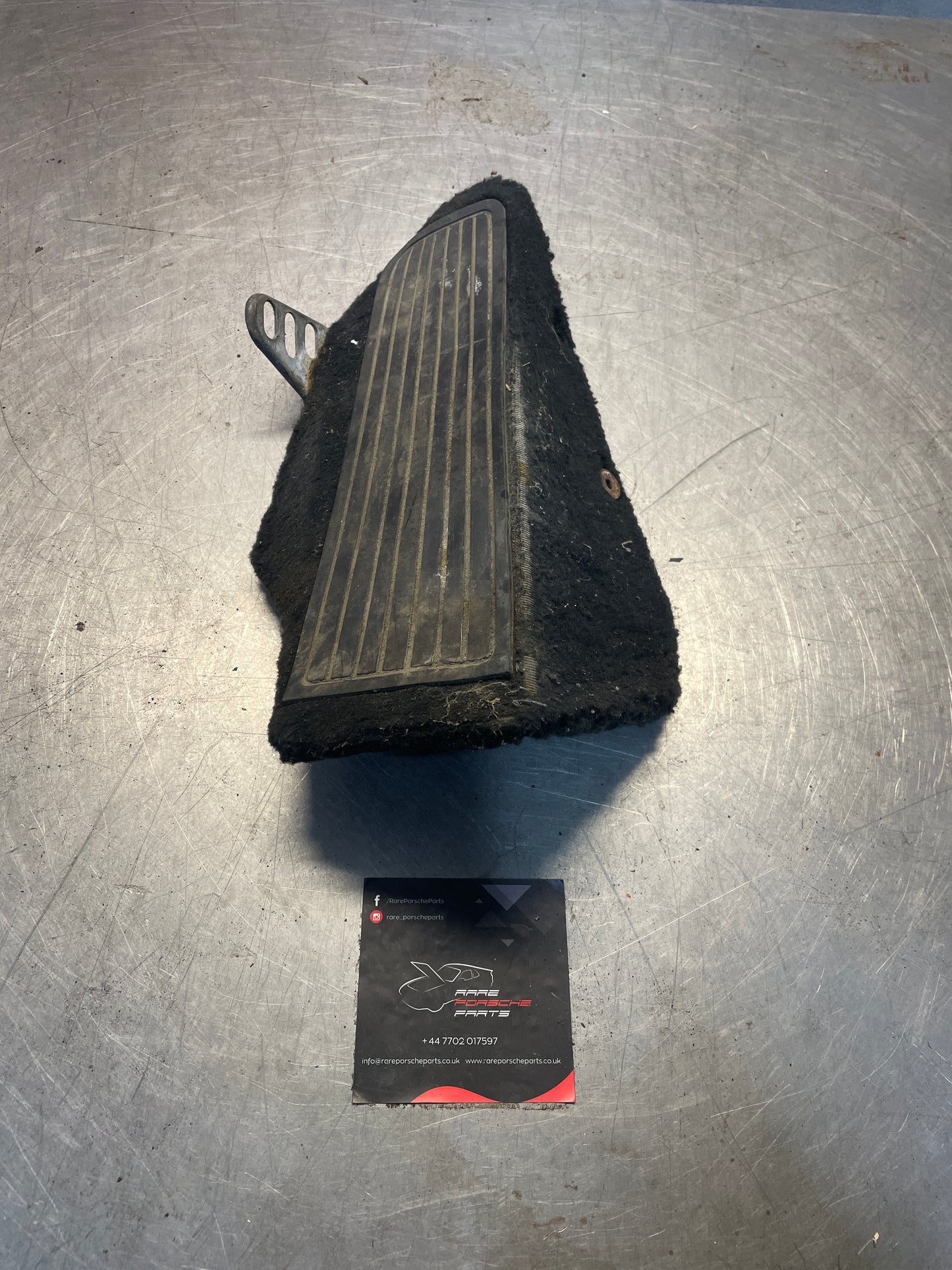 Porsche 928 black foot rest, used