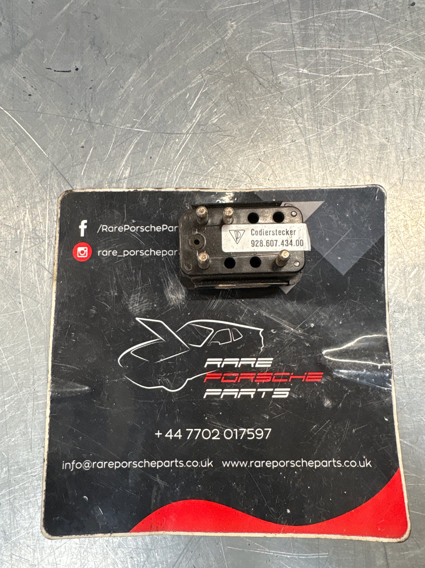 Porsche 928 coding plug, used 92860743400