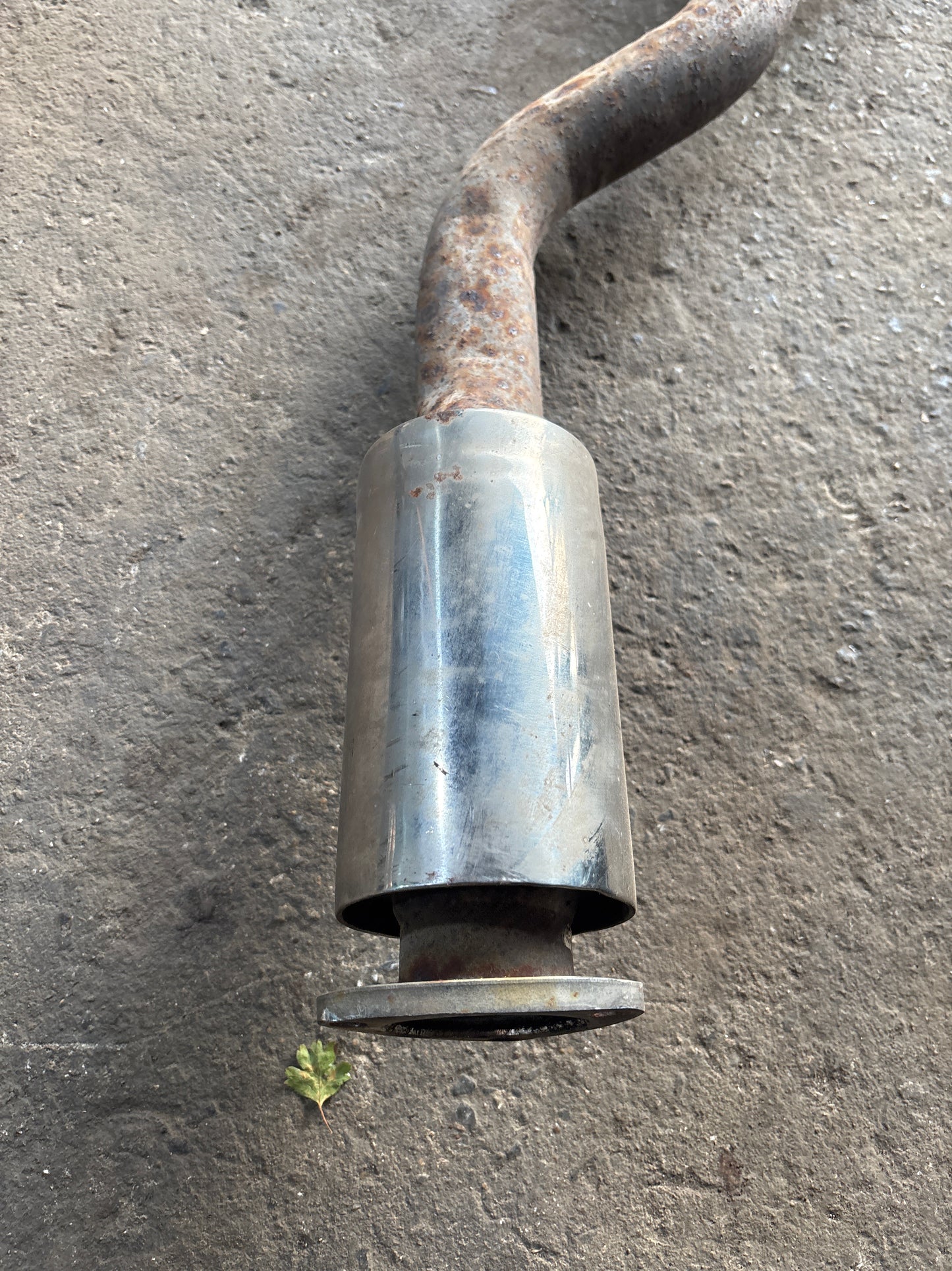 Porsche 944 S S2 Dansk exhaust system rear muffler, used 94411104103