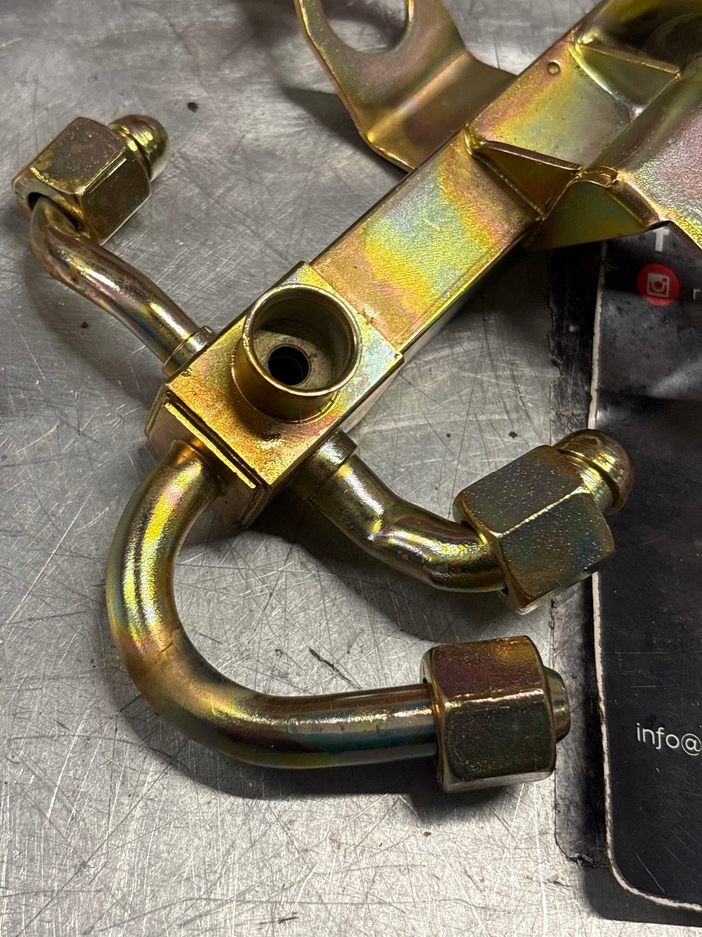 Porsche 944 2.5 N/A 82-85 fuel rail, refurbished 94411008007