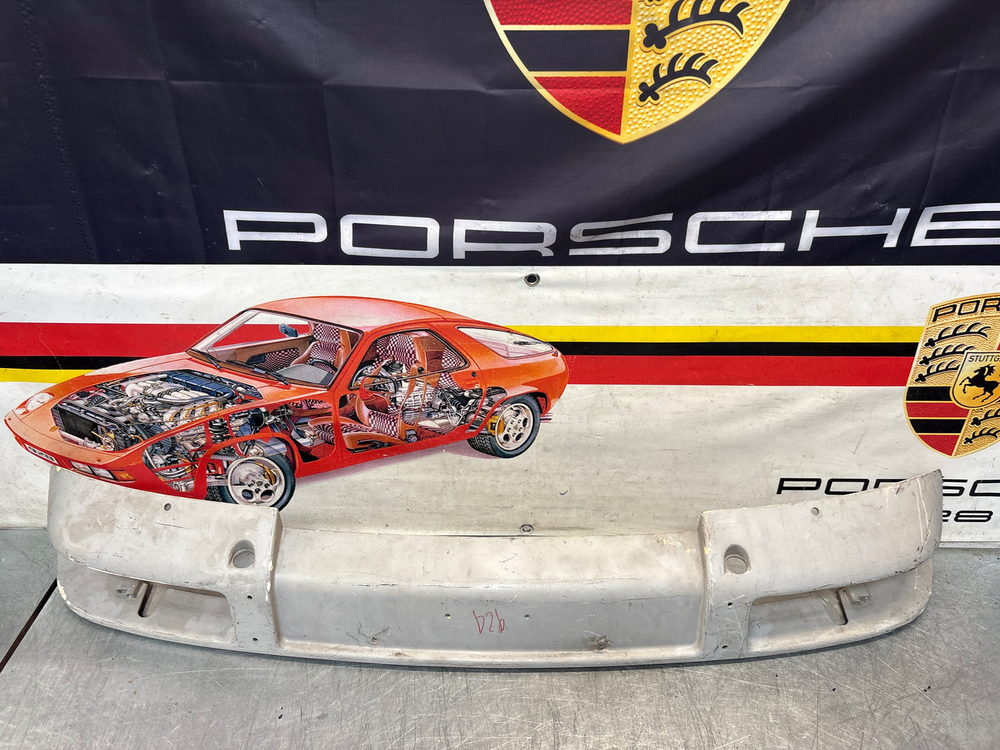Porsche 924 Front Bumper 477807113 used