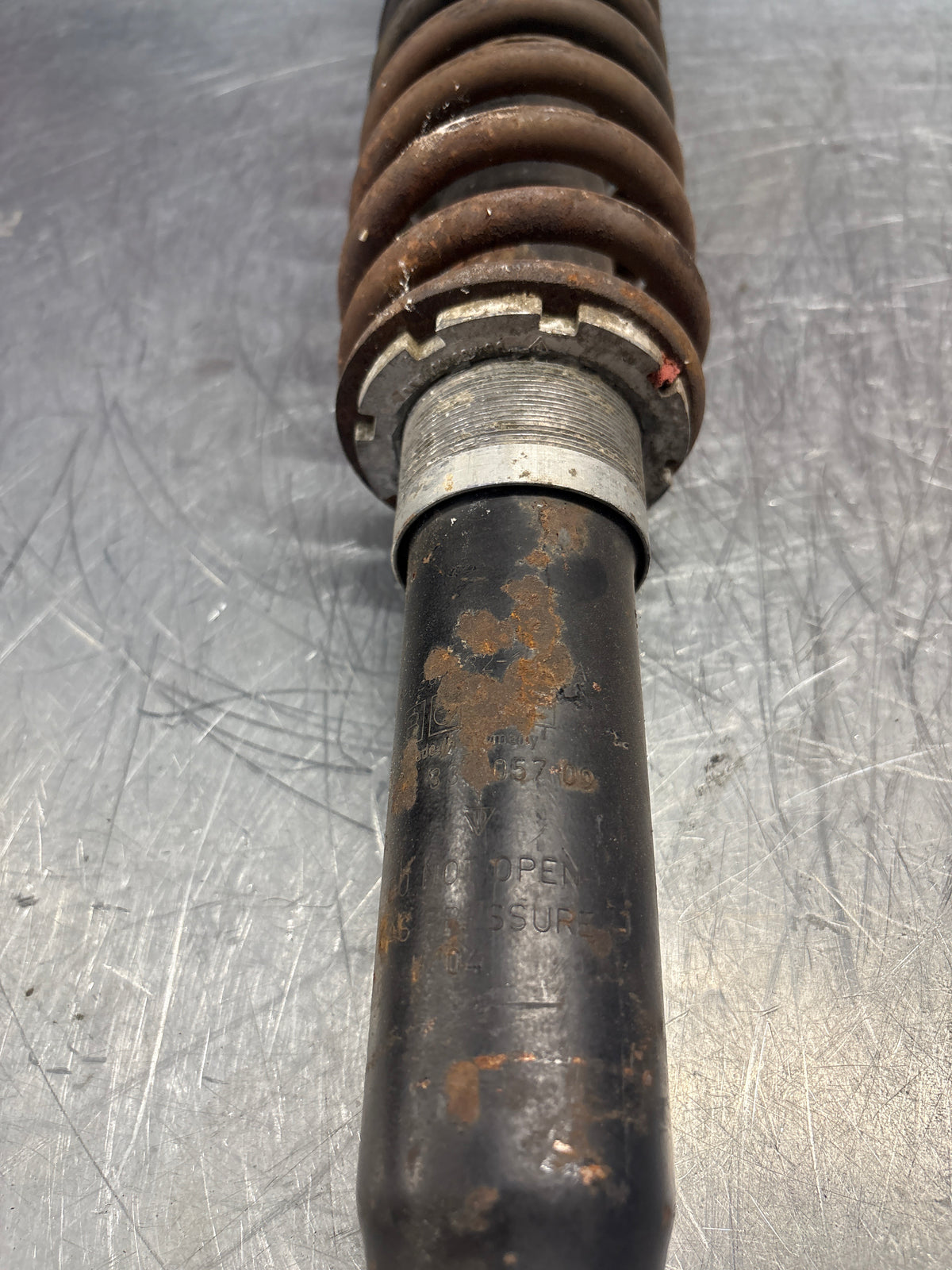 Porsche 911 964 rear shock absorber, used 96433305700