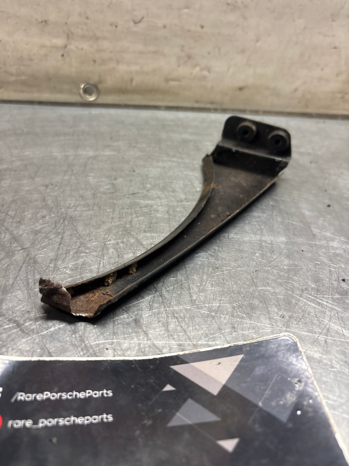 Porsche 914 headlight cover, left side, used 91450330710