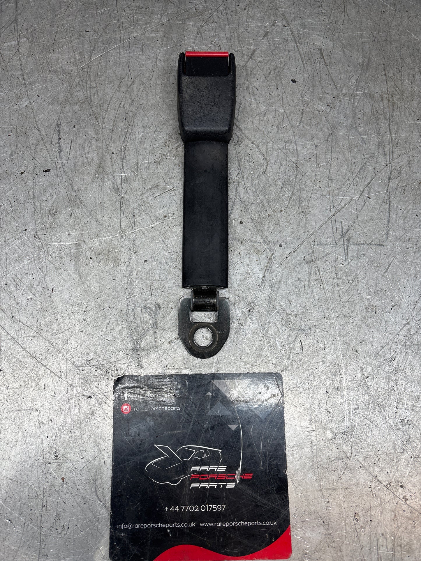 Porsche 944/928 seat belt anchor clasp retainer, buckle. 92880318312l0 used