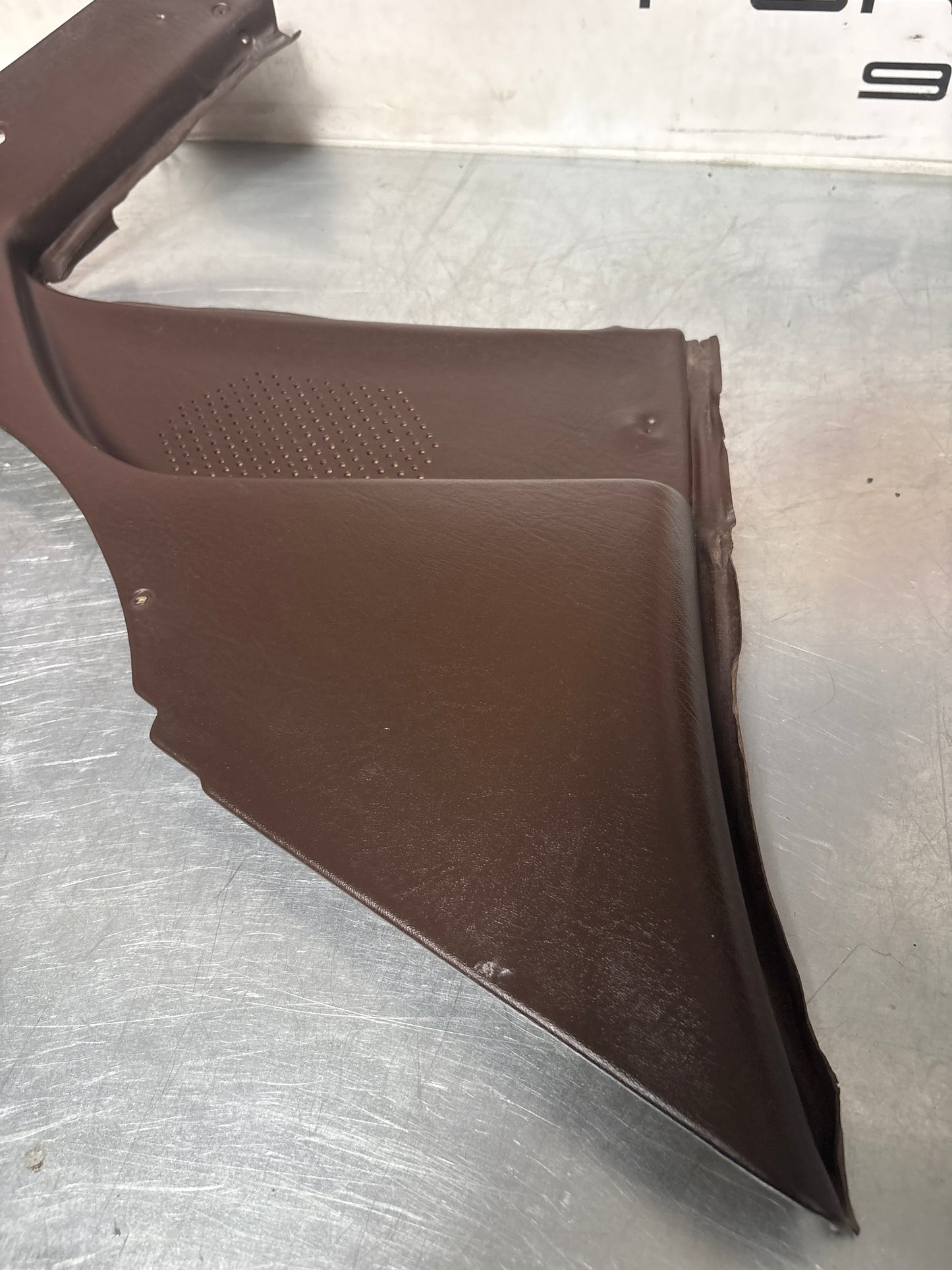 Porsche 944 924 brown rear interior C Post trims/cards. Quarter panel trim used 94455502101 94455502201