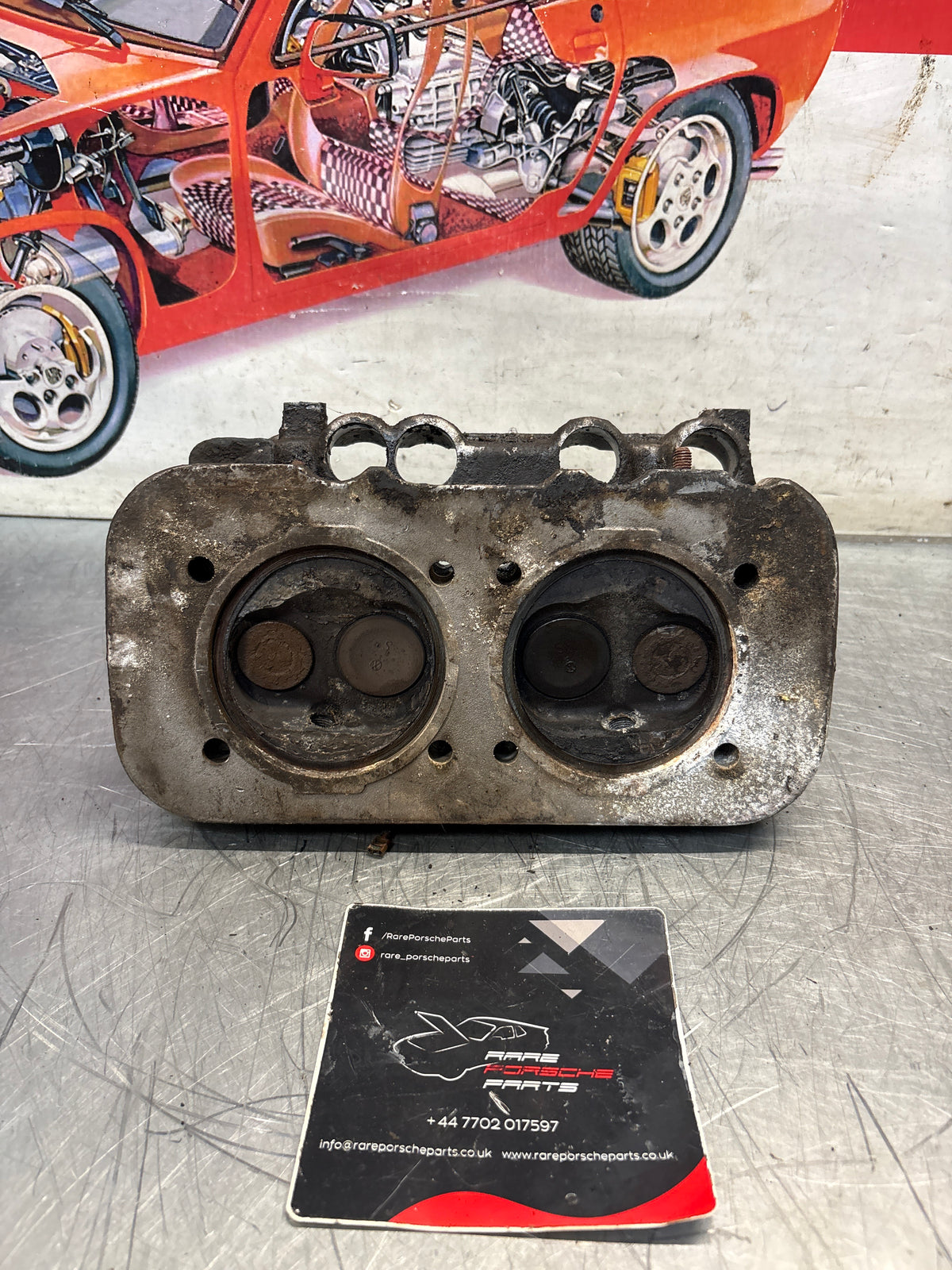 Porsche 914, cylinder head, used 022101372