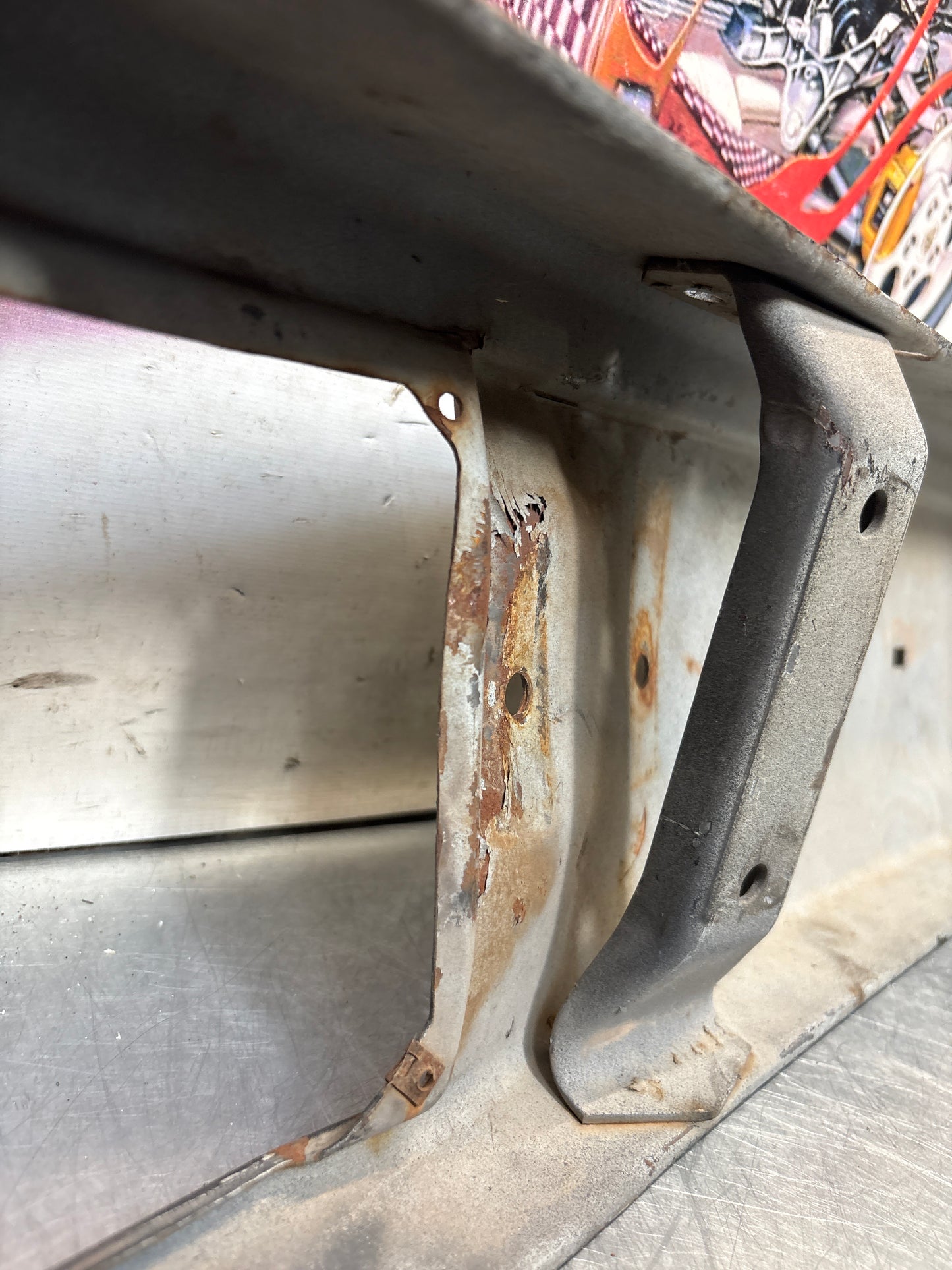 Porsche 914 front bumper, used 91450591010 / 91450500910