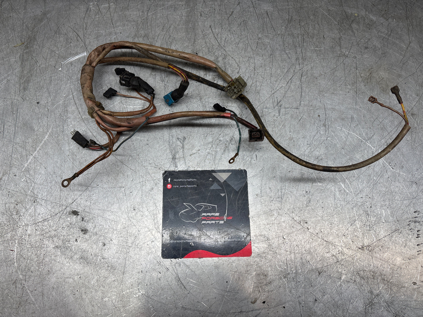 Porsche 924 80-85.5 Engine loom, used 477971761BC
