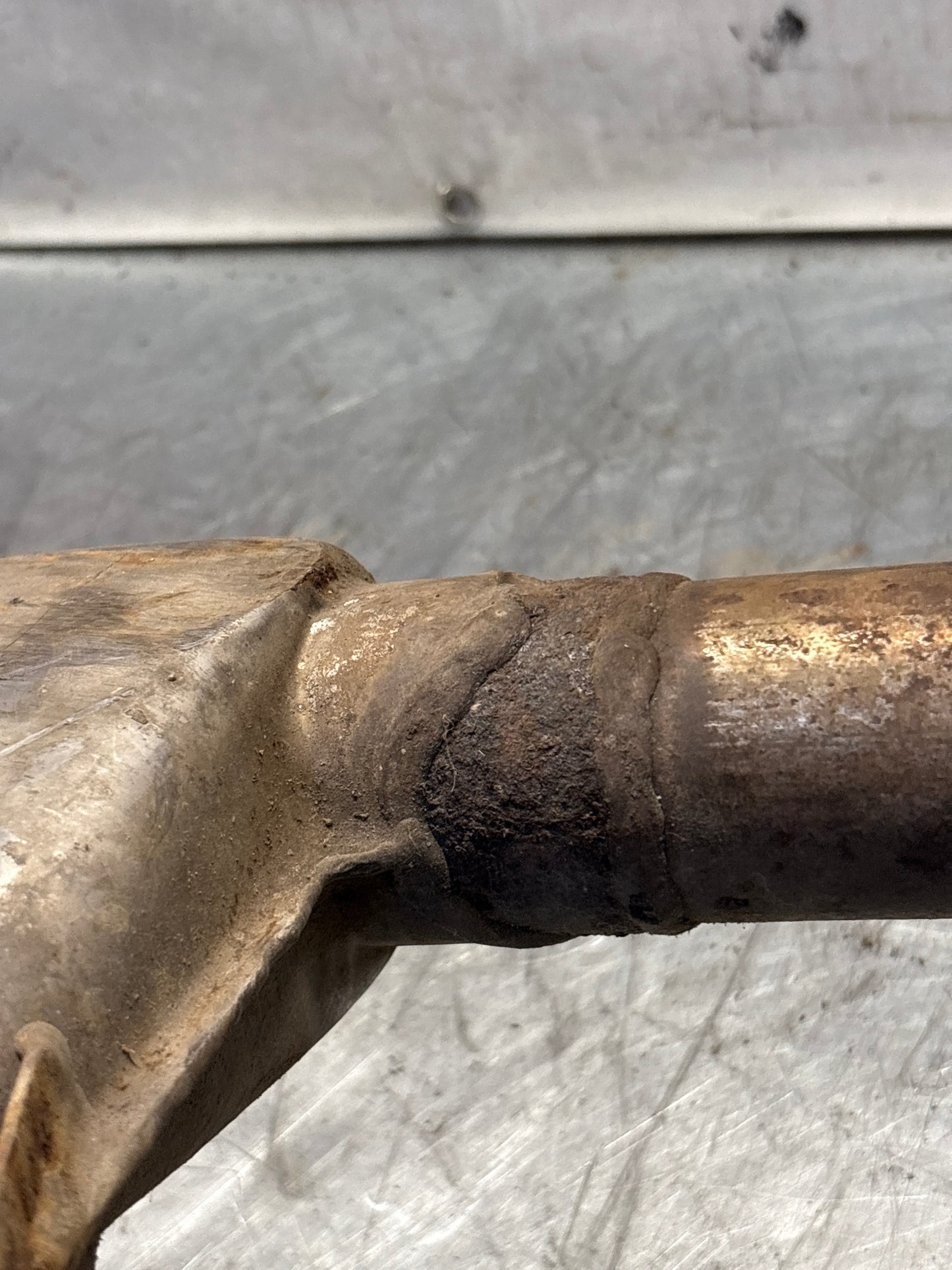 Porsche 928 S4 right middle silencer, used 92811109403