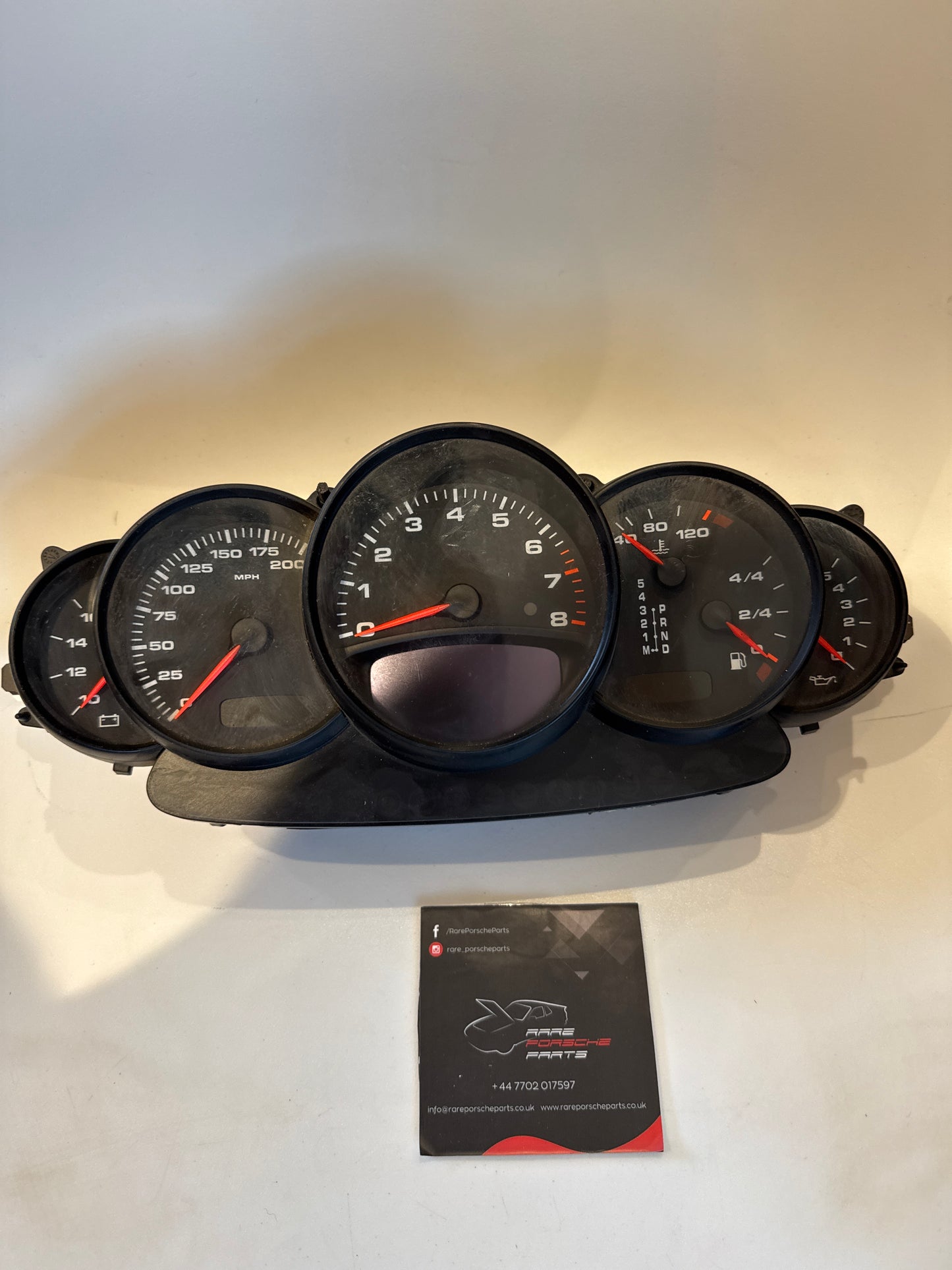 Porsche Boxster 996 Instrument Cluster, unknown mileage 9966412180270C used