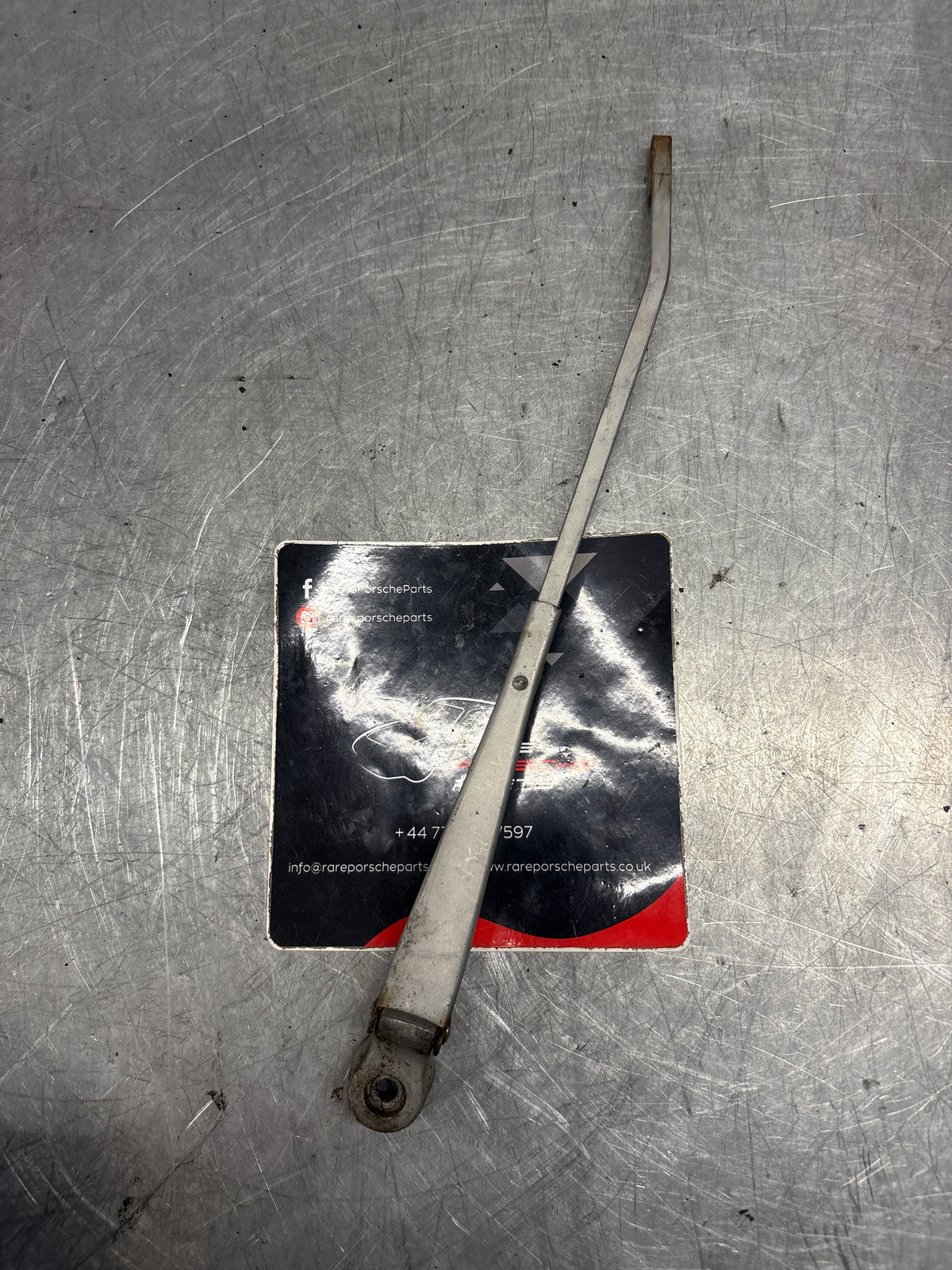 Porsche 914 windscreen wiper arm, used 91462831410