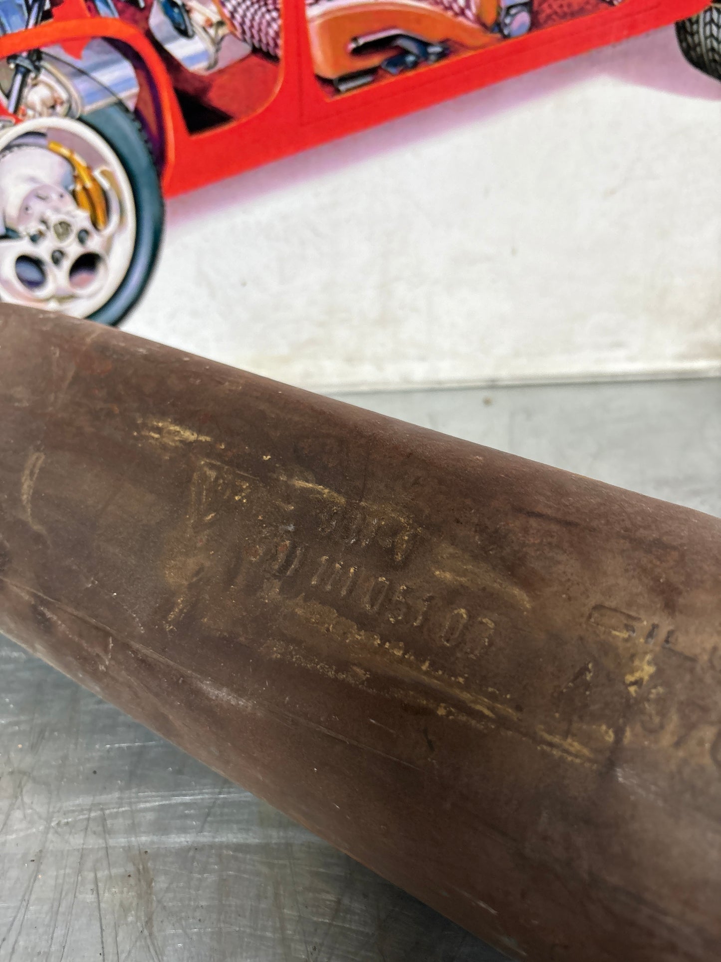 Porsche 924 Turbo / Carrera GT Down Pipe, middle section, used 93111105103