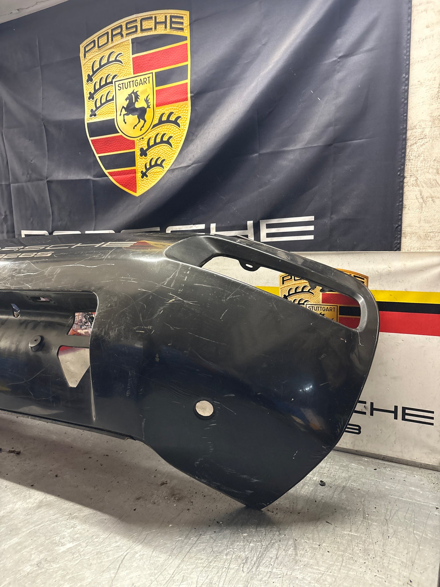 Porsche 928S rear bumper, used 928505023