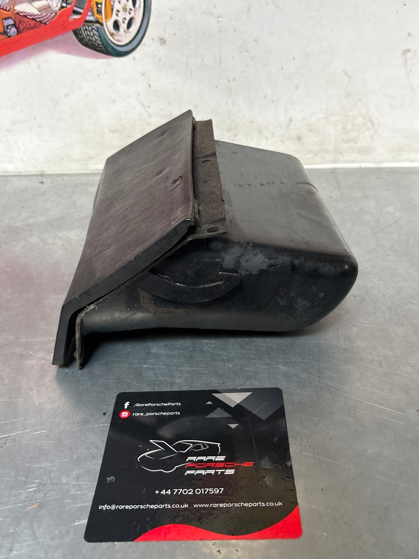 Porsche 924 glovebox with black door, used 477857095A