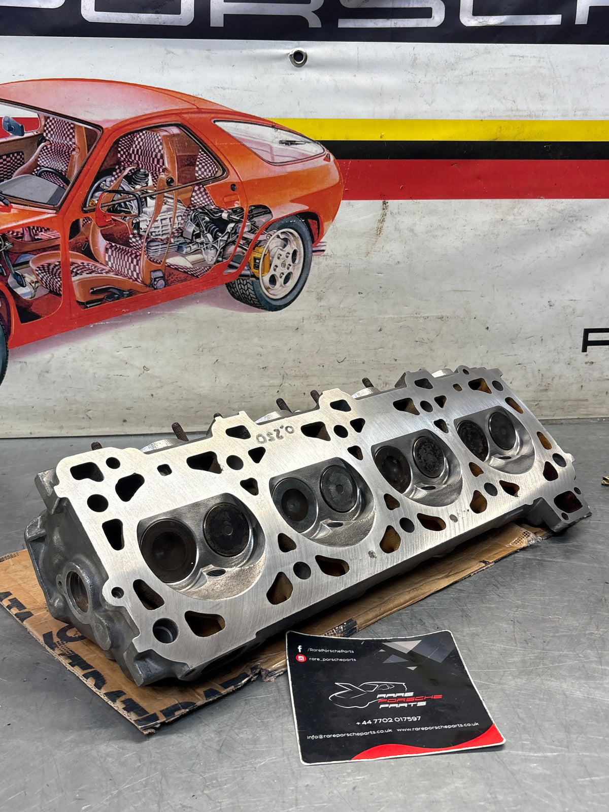 Porsche 944 8V Cylinder head, 9441043036R Refurbished