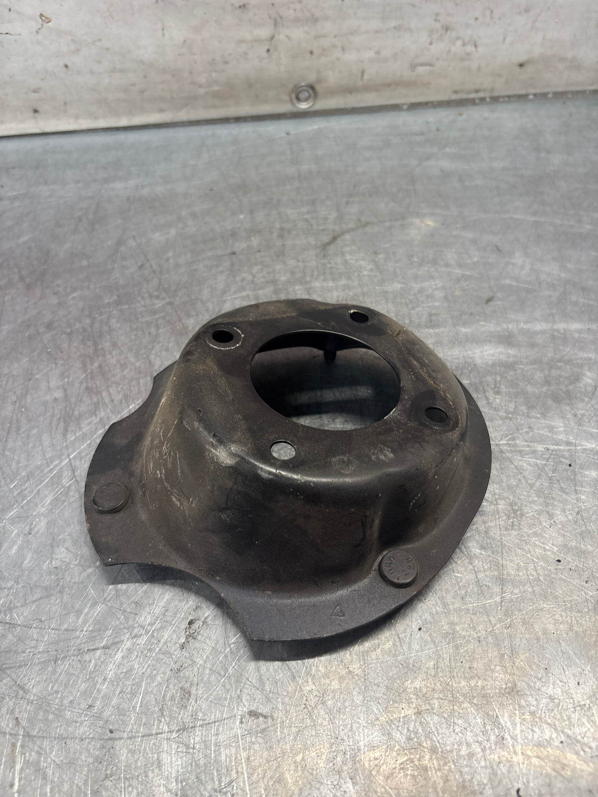 Porsche 924 brake booster plate bracket, used 477611947D
