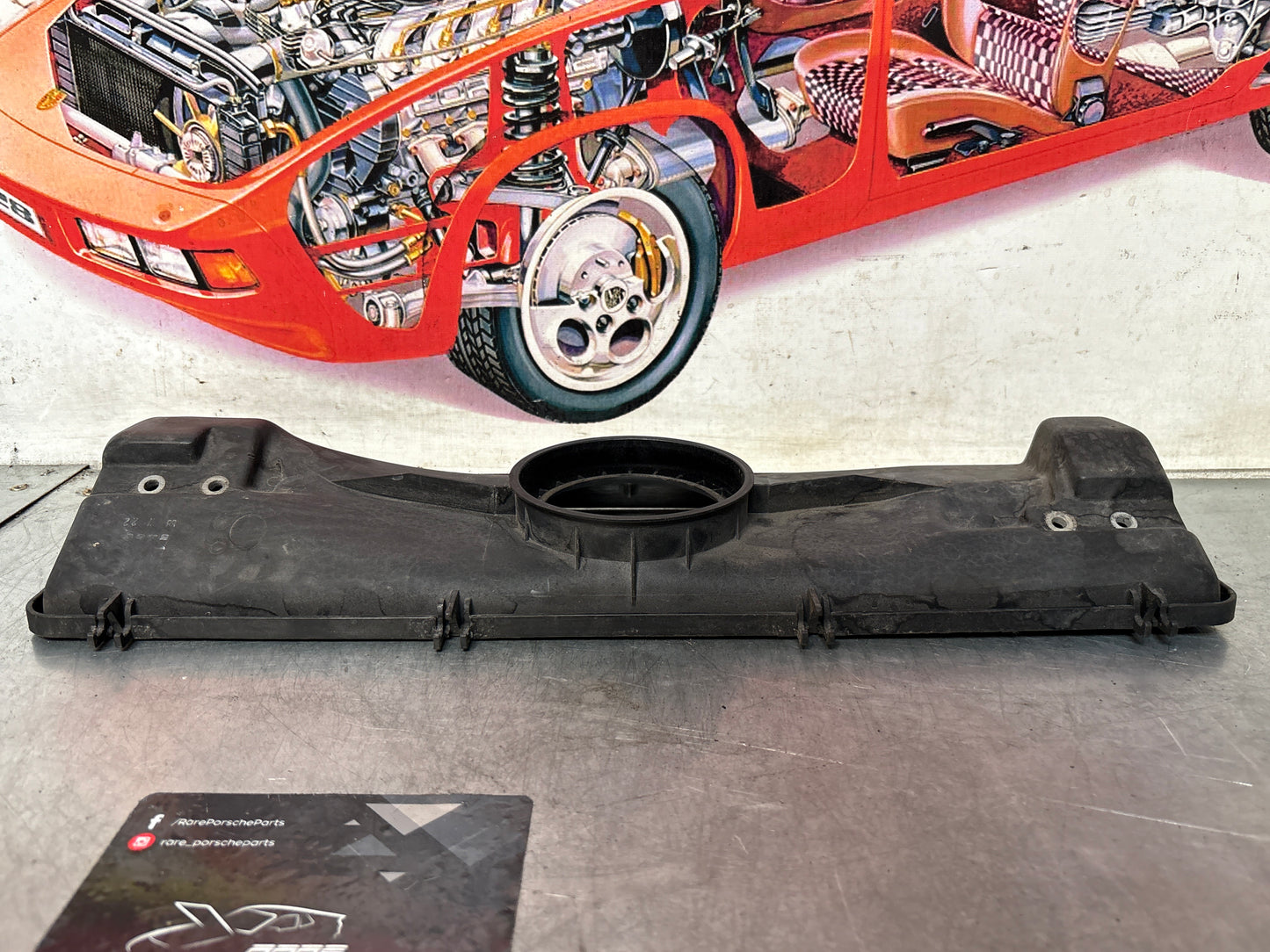 Porsche 928 lower air filter housing 92811022905