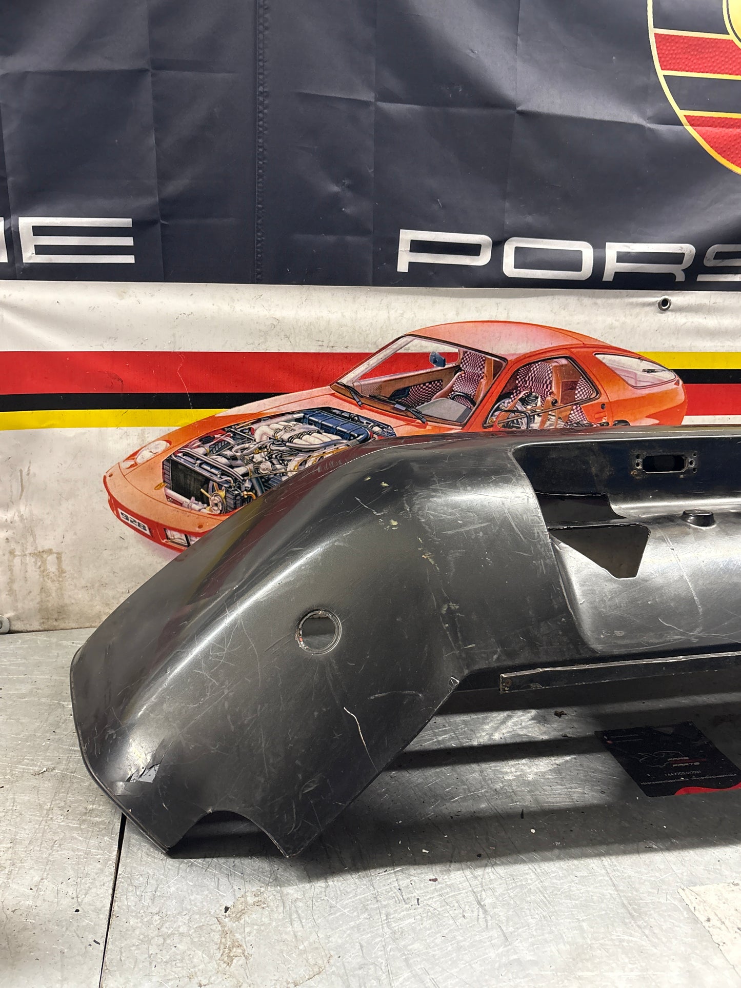 Porsche 928S rear bumper, used 928505023