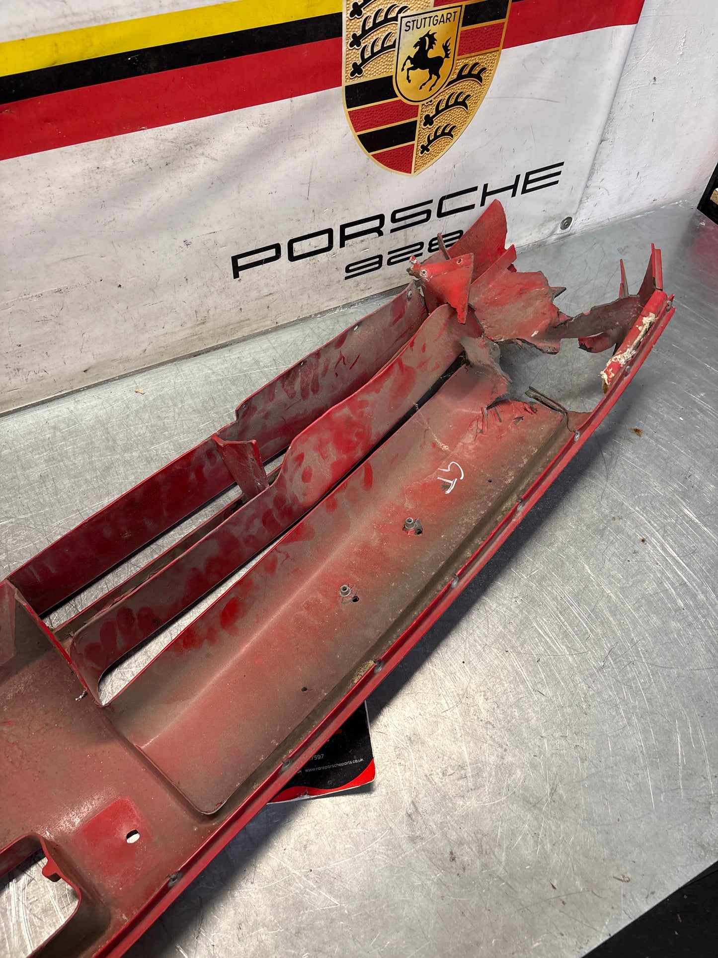 Porsche 924 Carrera GT bumper, for spares or repair 93750302102
