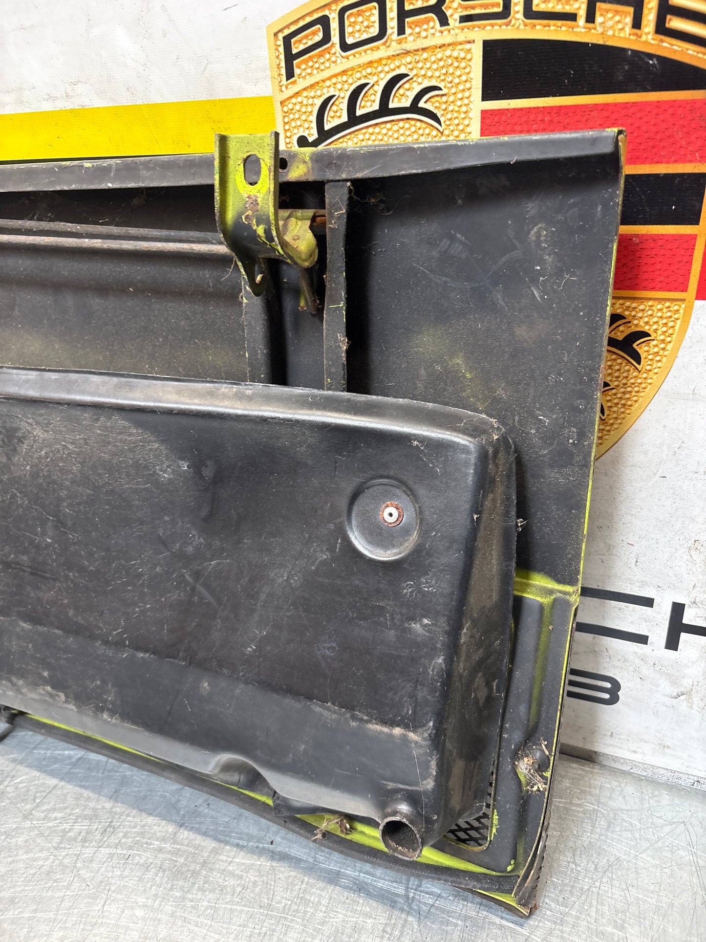 Porsche 914 rear bonnet engine lid cover, used 91451202210