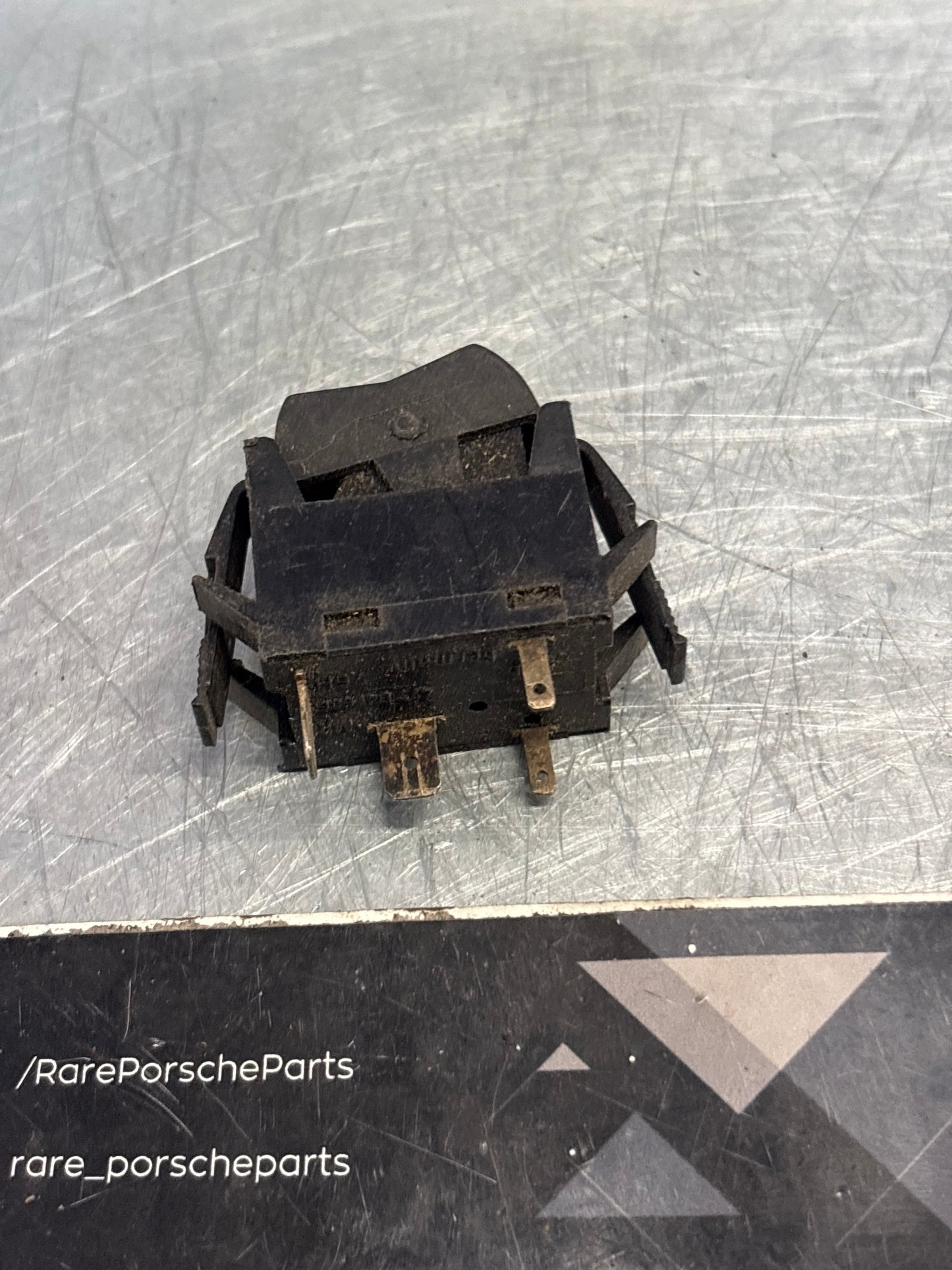 Porsche 924 rear fog light switch, used 477941536