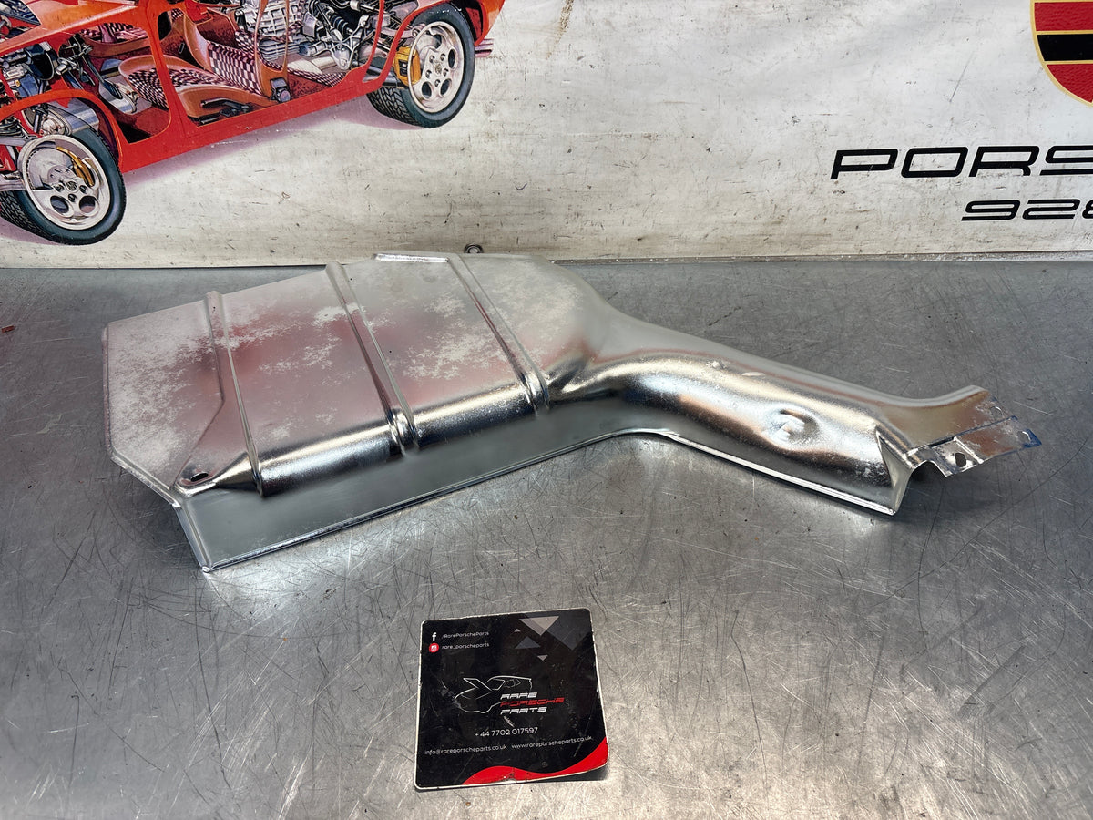Porsche 928 S / S4 rear heat shield protection plate, refurbished 92850493204