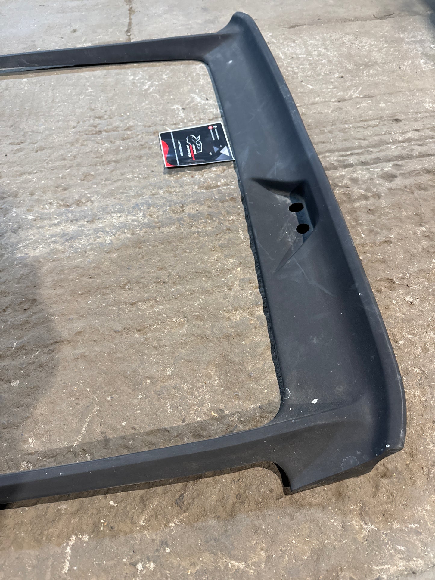 Porsche 928 boot spoiler, rear spoiler spares or repair 92851207102