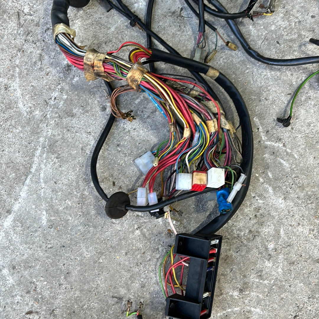 Porsche 924 1983 engine bay wiring loom, harness, complete, used