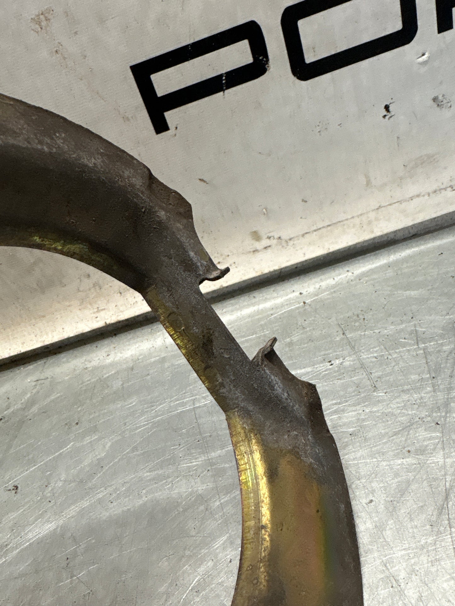 Porsche 928 brake mounting plate 92835208101, used