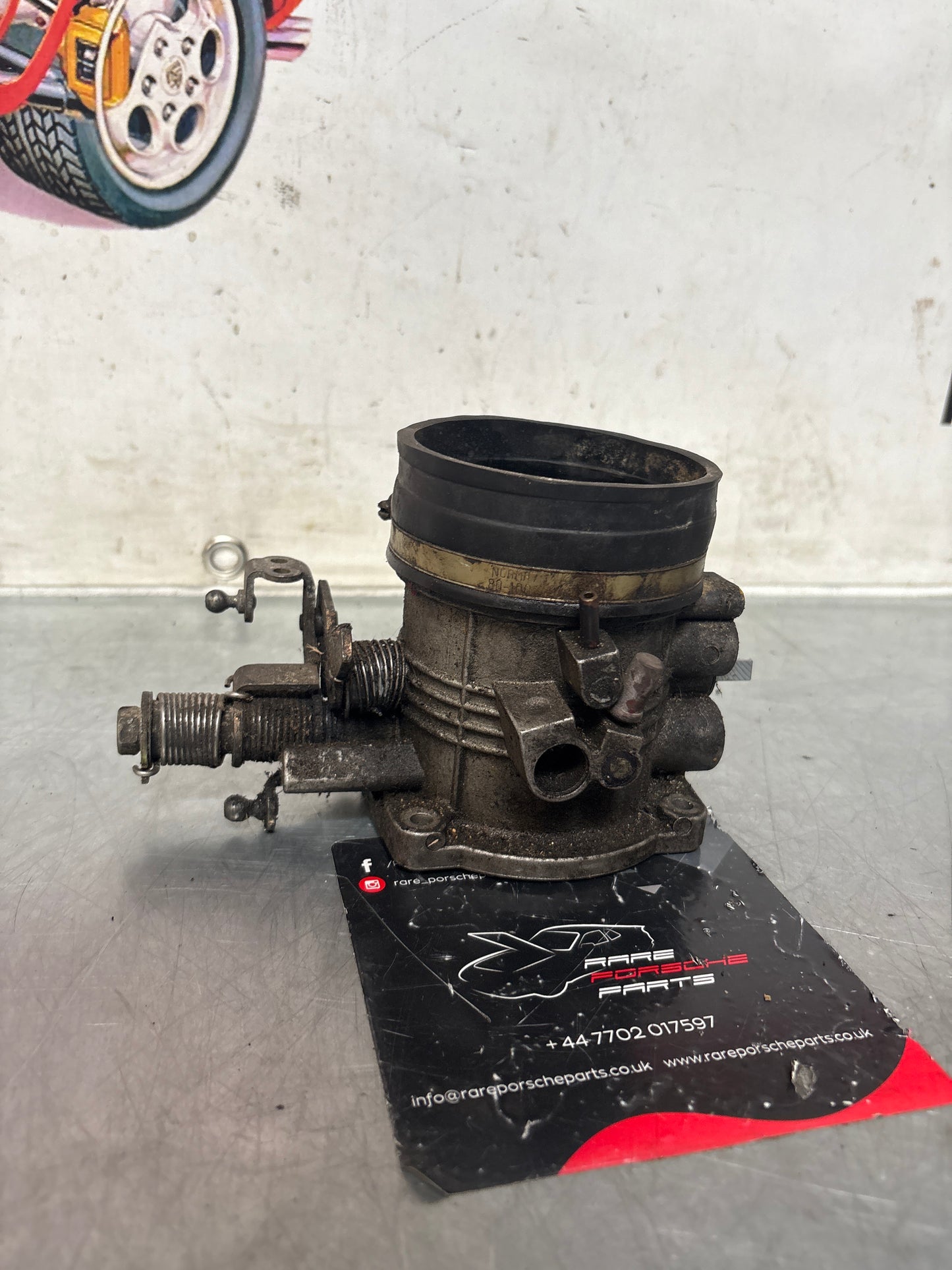 Porsche 928 4.7 Throttle Body Butterfly Valve, 9281105300R used