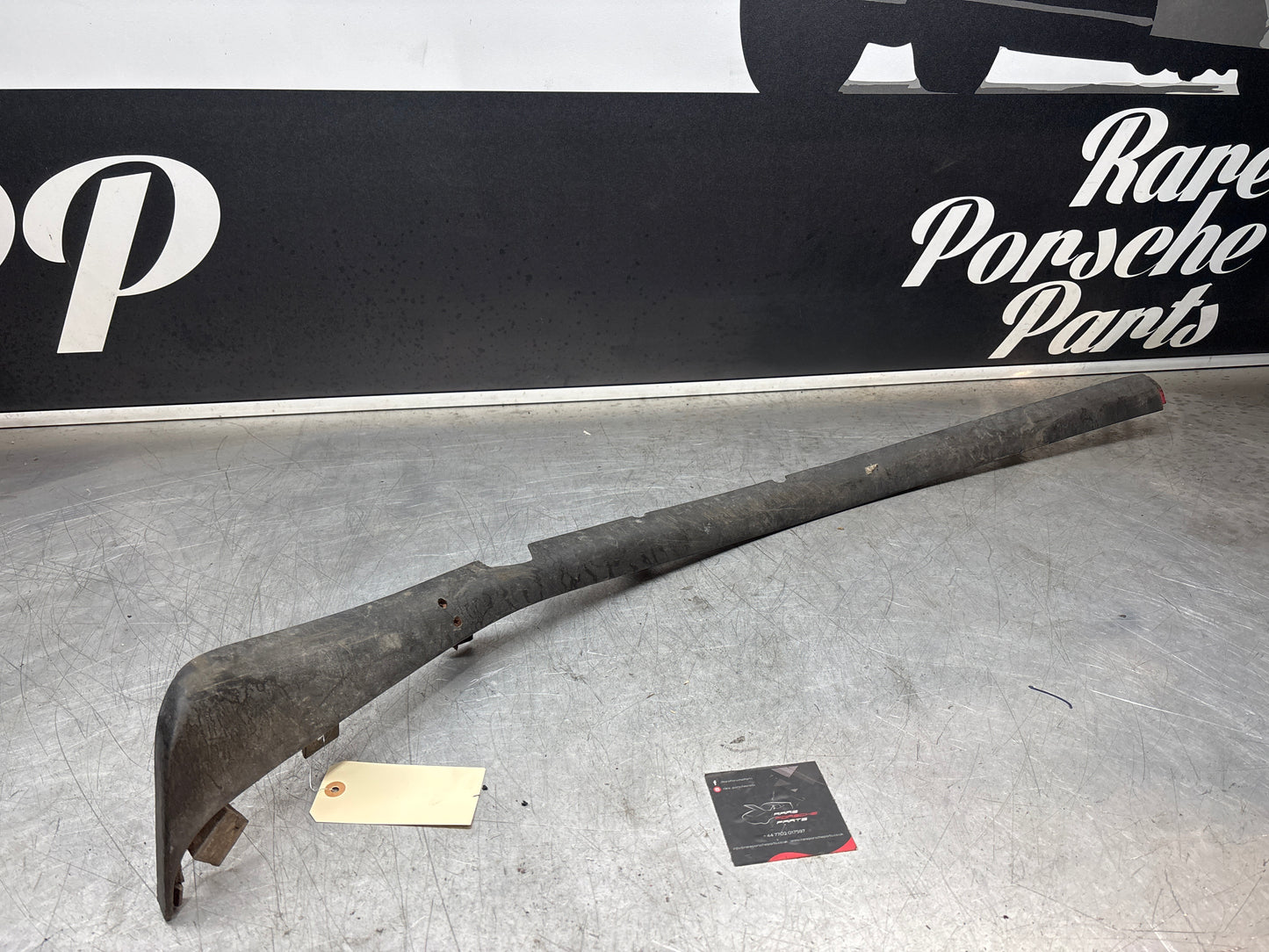 Porsche 944 lower door sill trim molding left side, used 95155919500 spares or repair