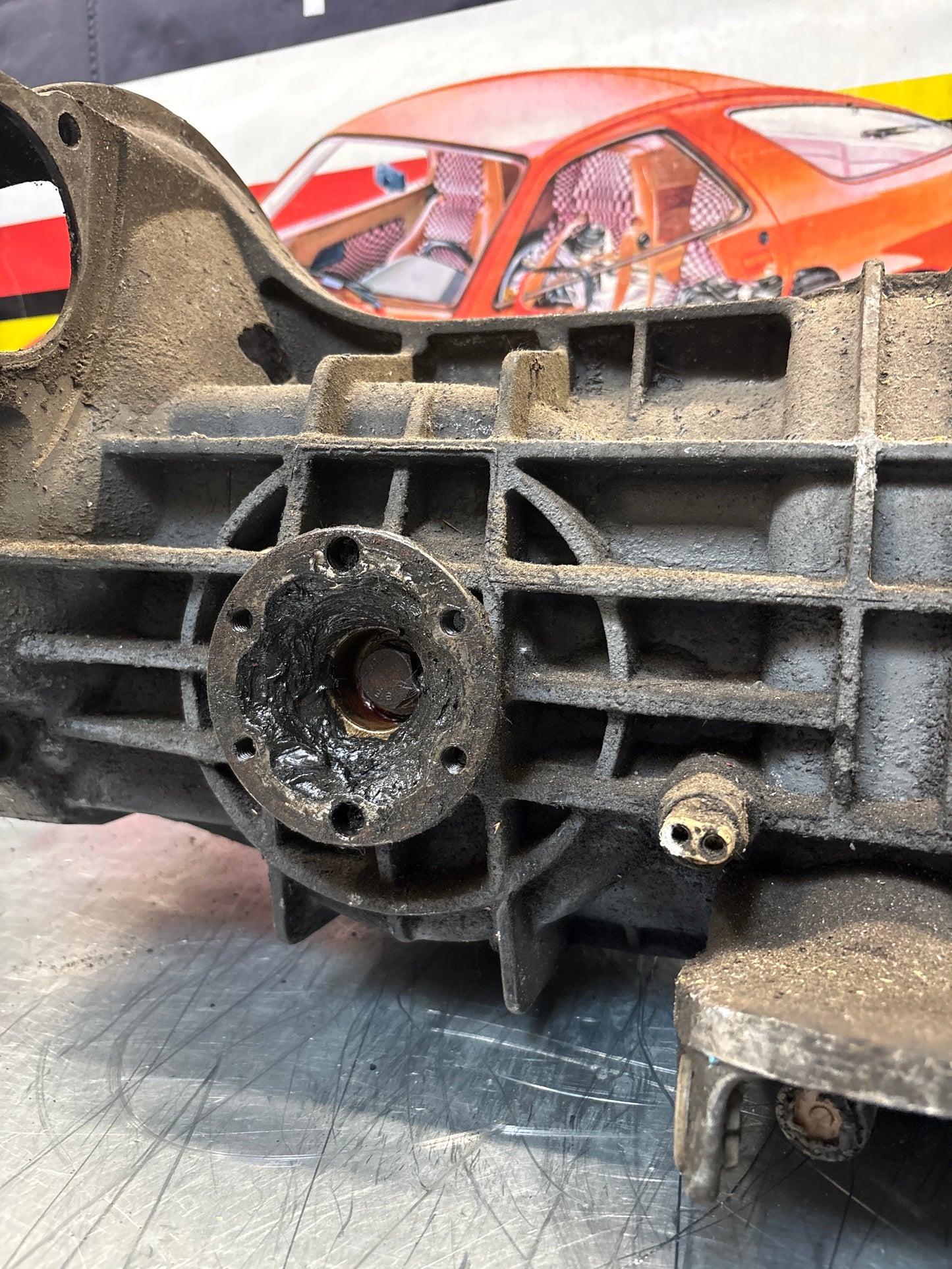 Porsche 914 transmission, used, for spares or repair unknown condition HA11054