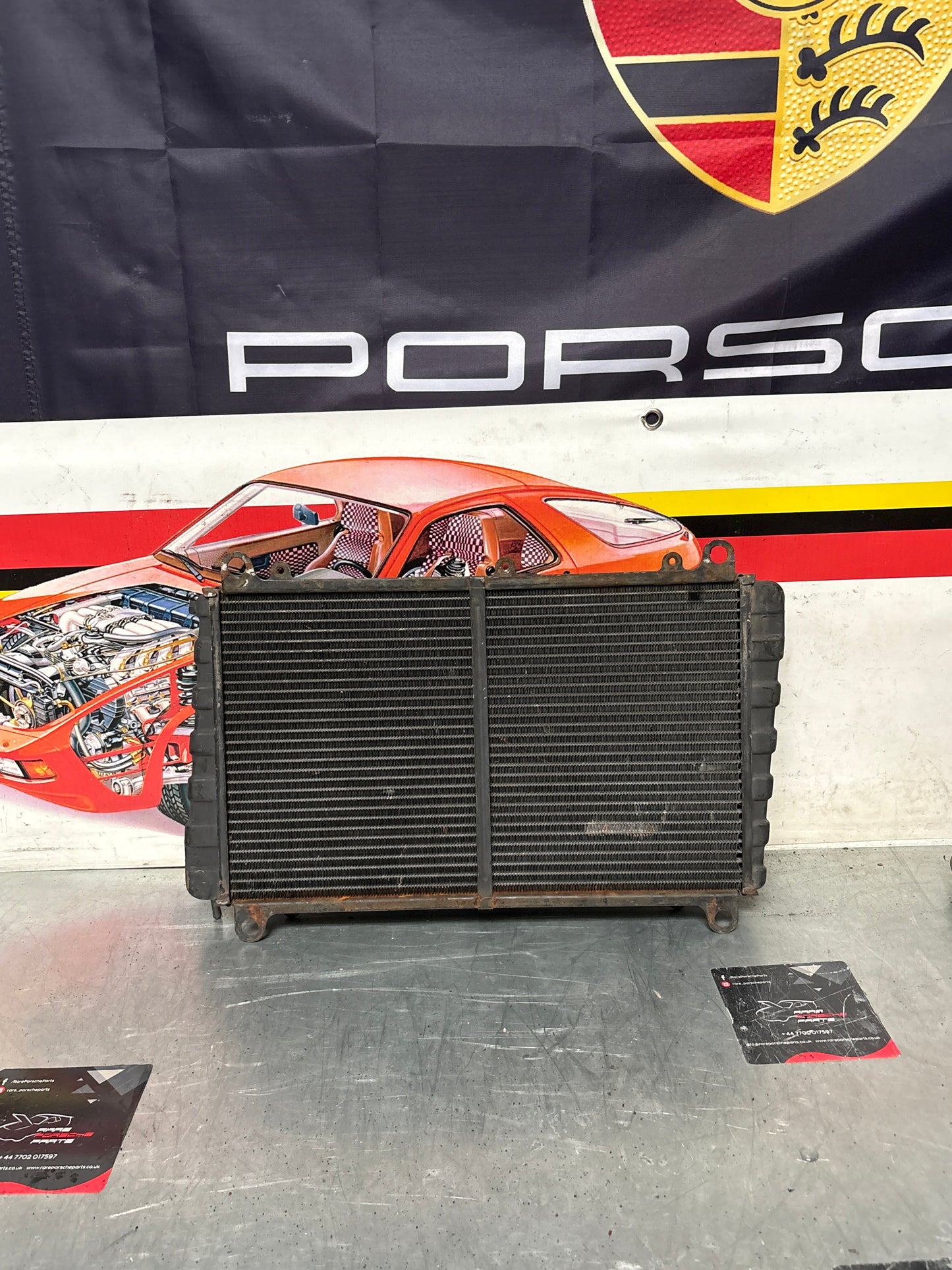 Porsche 924 radiator used 477121251A pressure tested