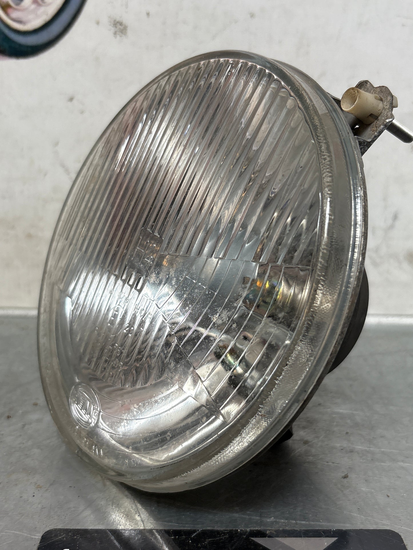 Porsche 924 / 944 Hella H4 headlight, used 477941771 / 625115367