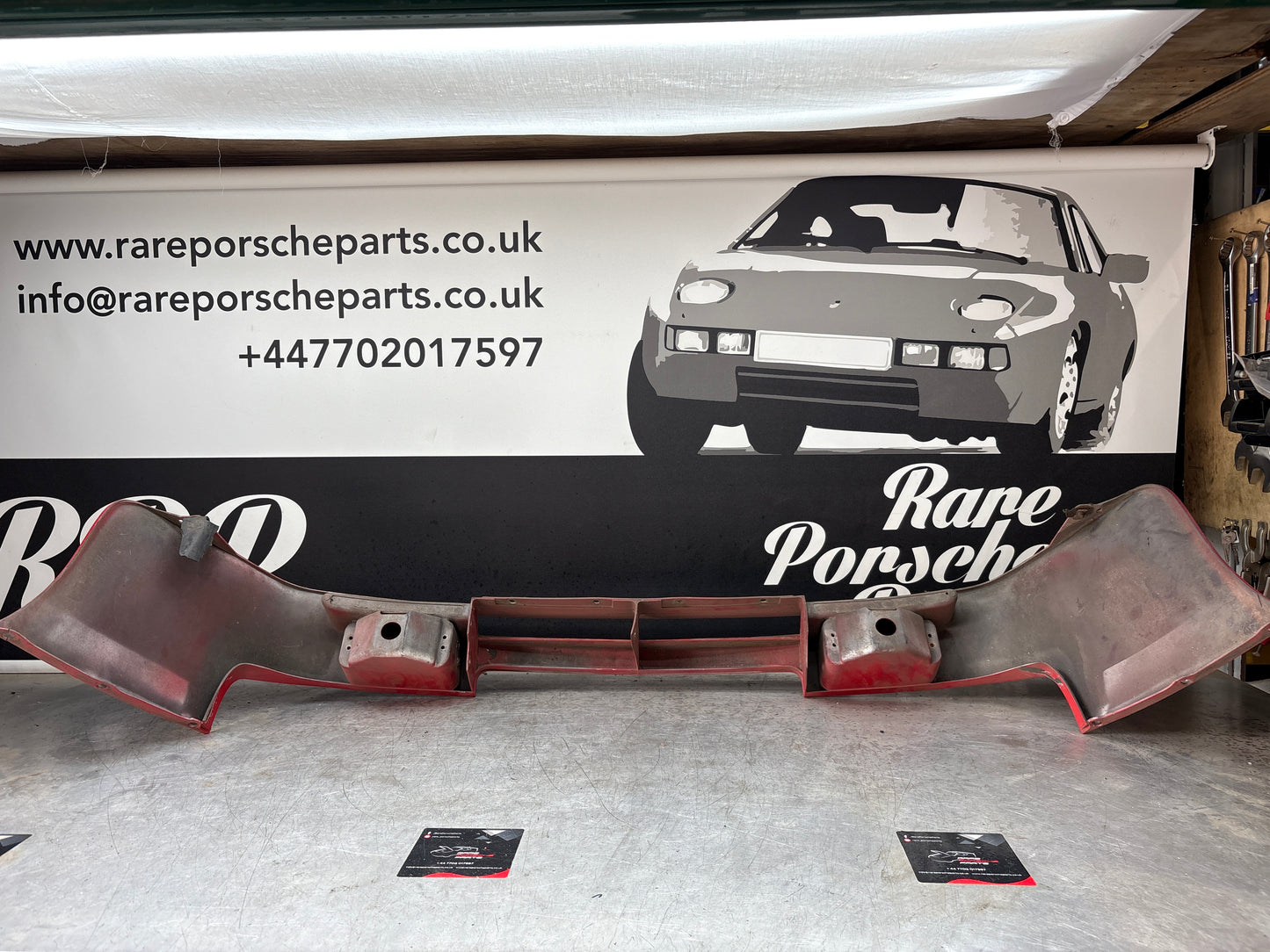 Porsche 944 Front spoiler, valance with fog light used 93150537105