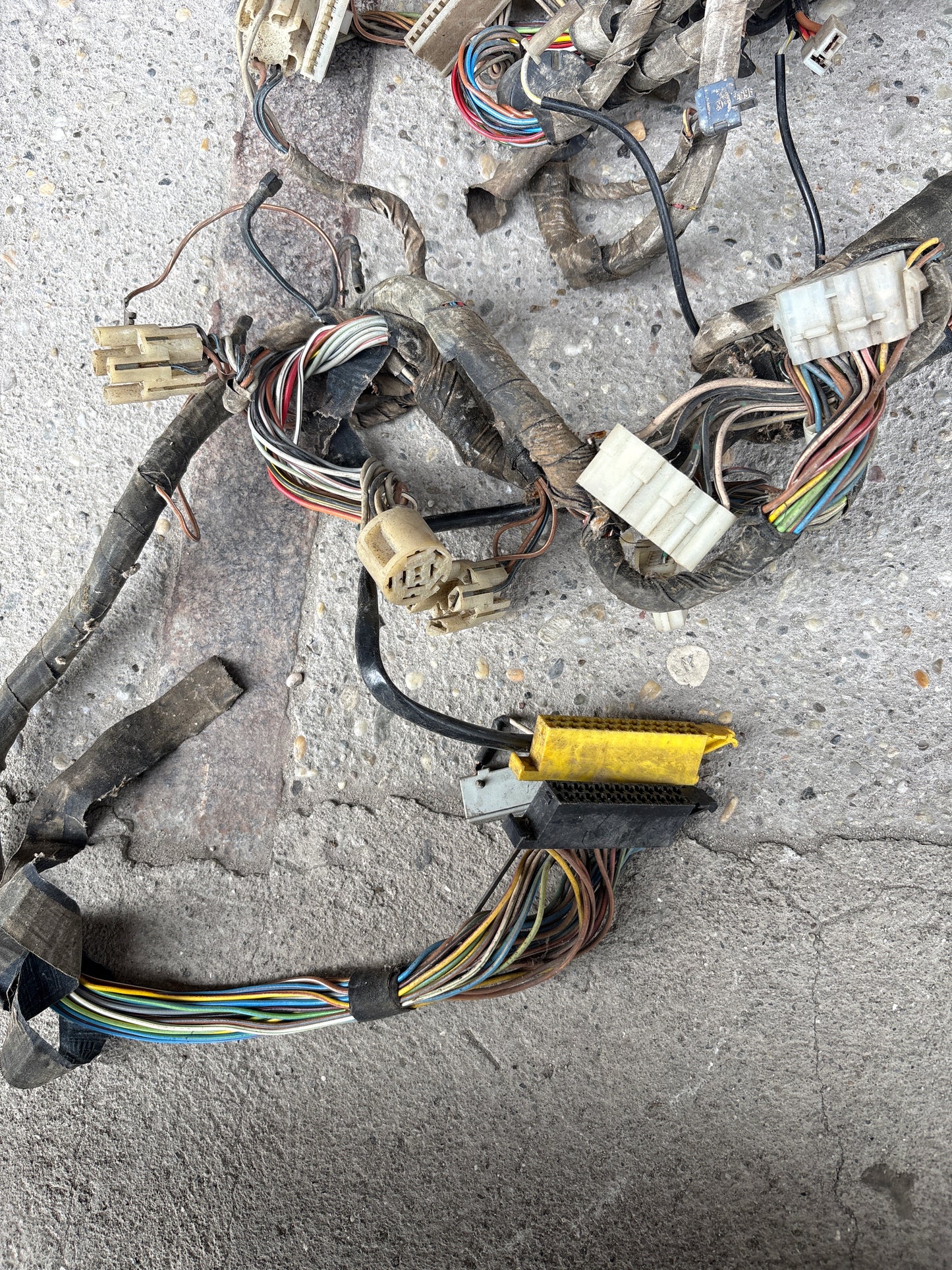 Porsche 928 S interior wiring loom, LHD 92861200321