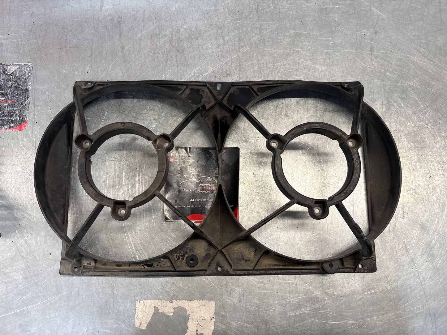 Porsche 944  Radiator Fan housing, used 94410614302